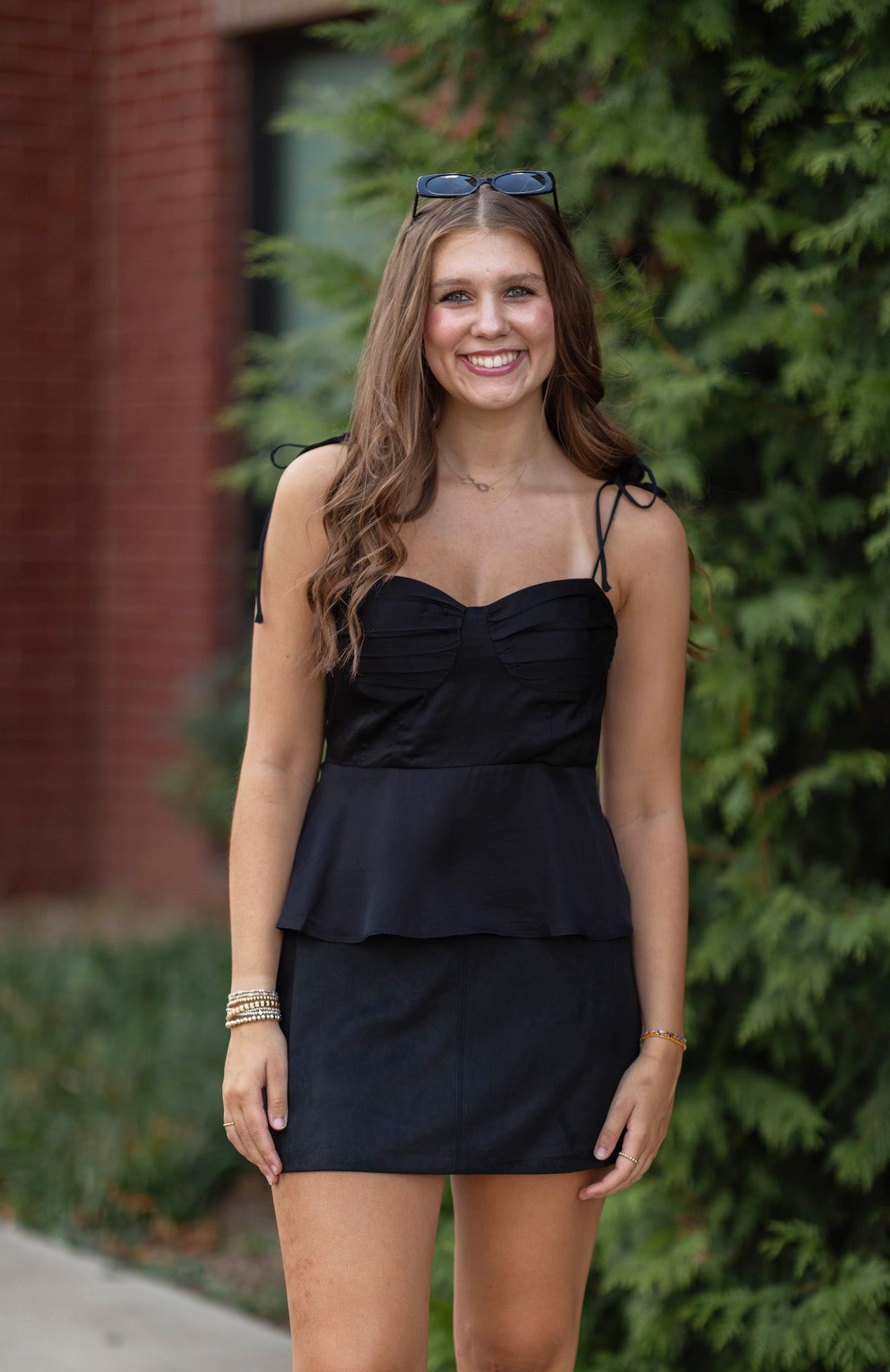 Laudine Faux Suede Skirt