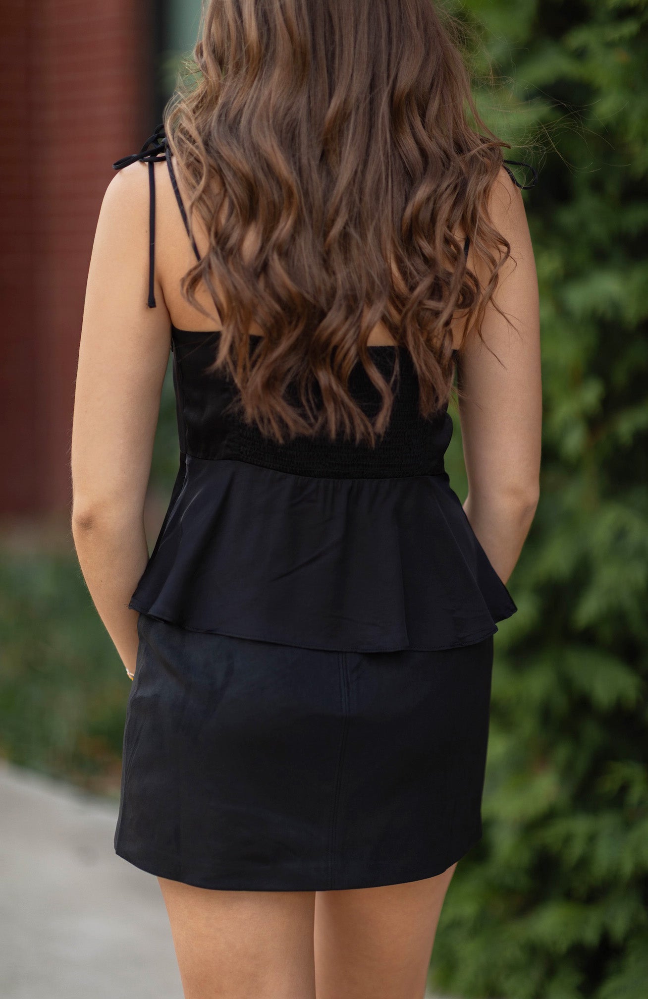 Laudine Faux Suede Skirt