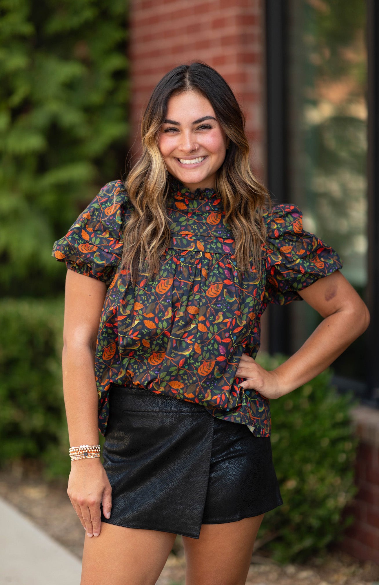 Brody Winter Garden Blouse