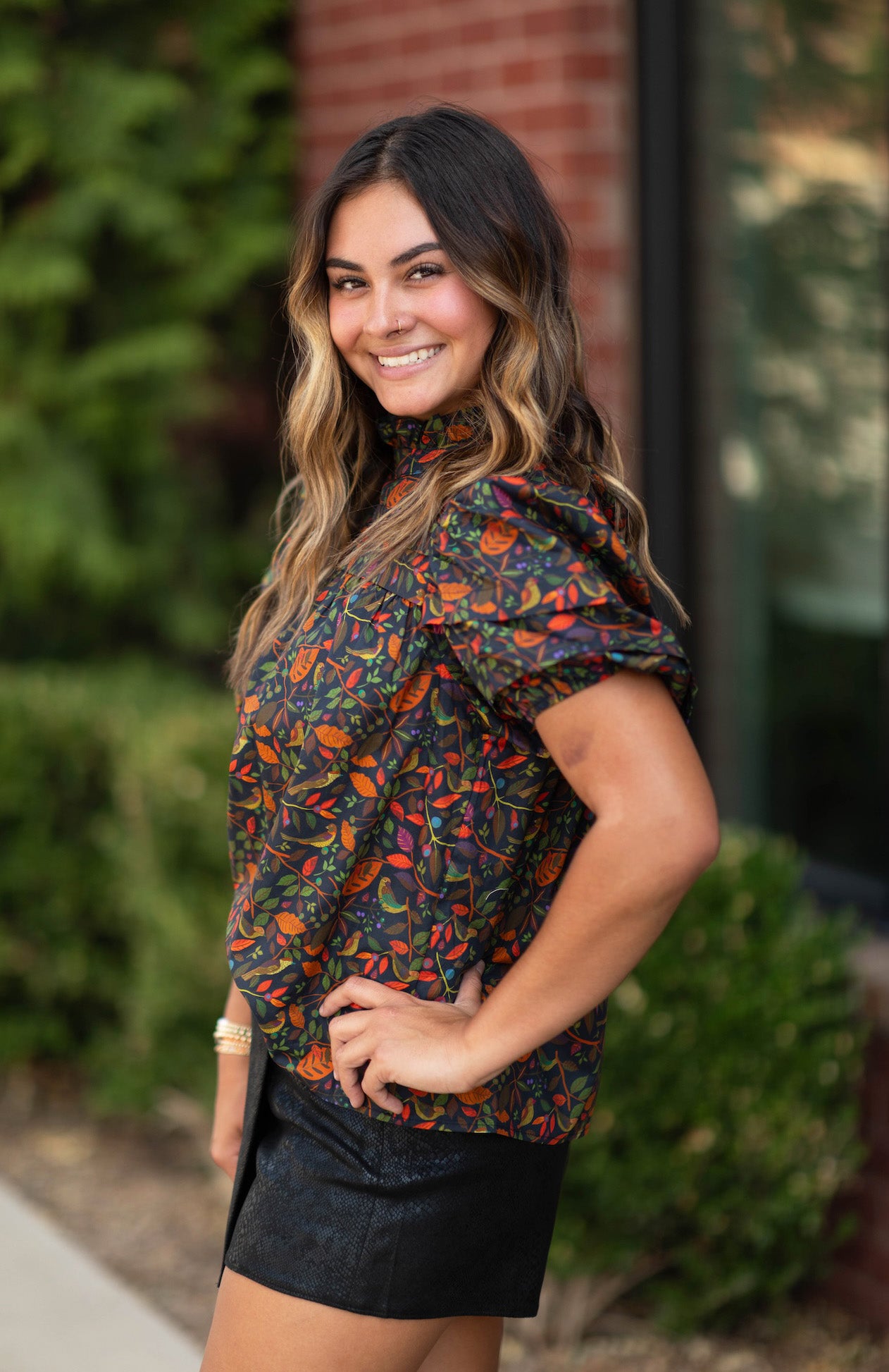 Brody Winter Garden Blouse