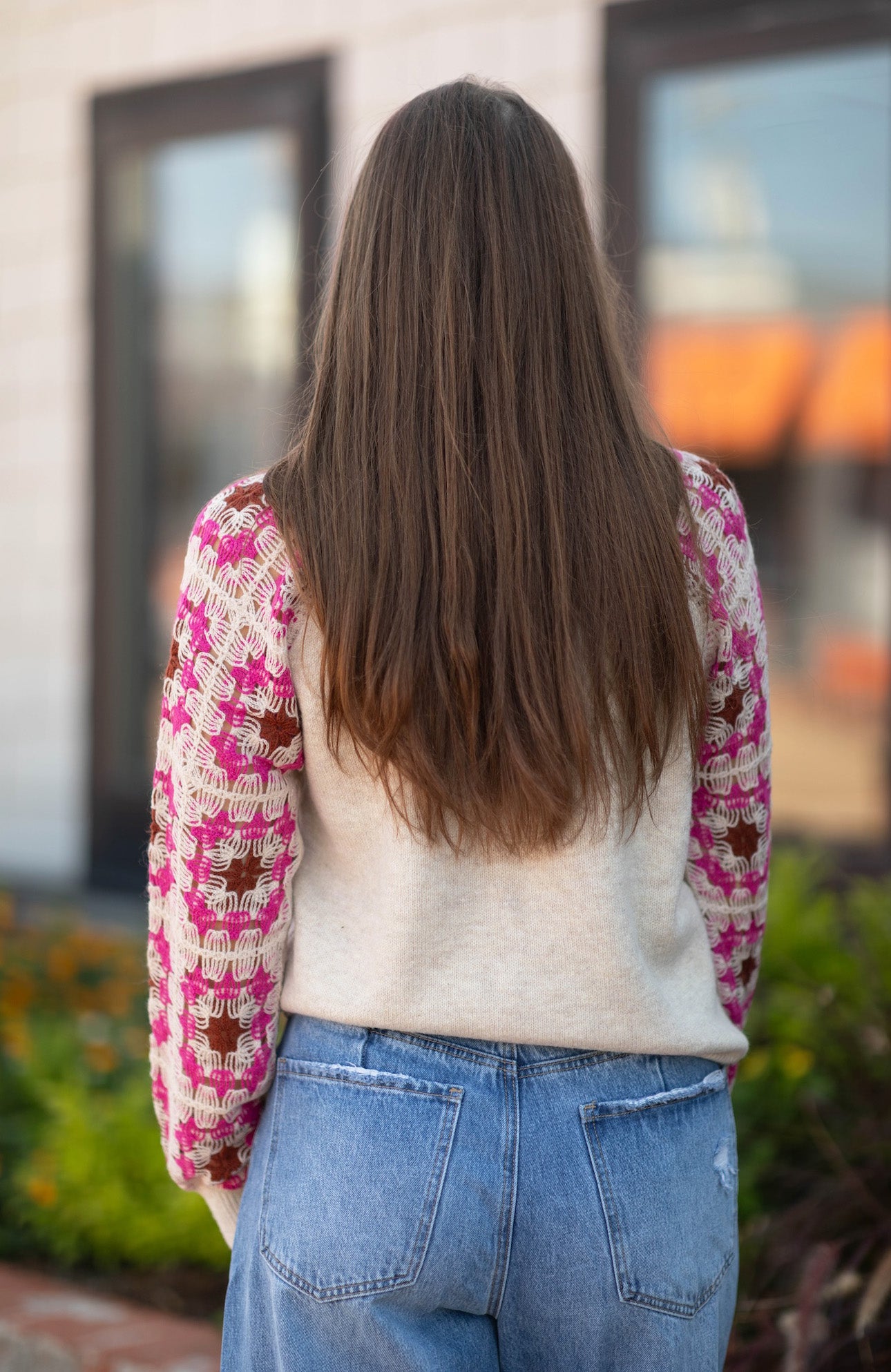 Amelia Crochet Sweater