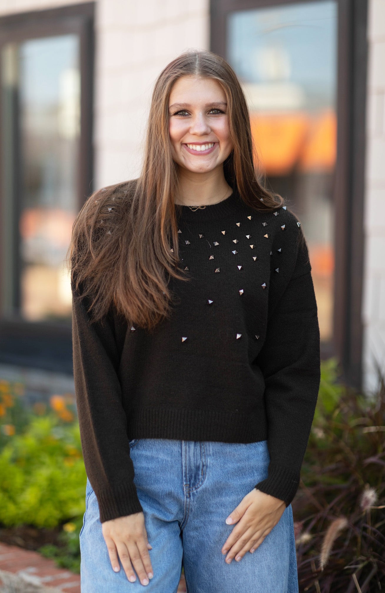 Brown Knitted Sweater