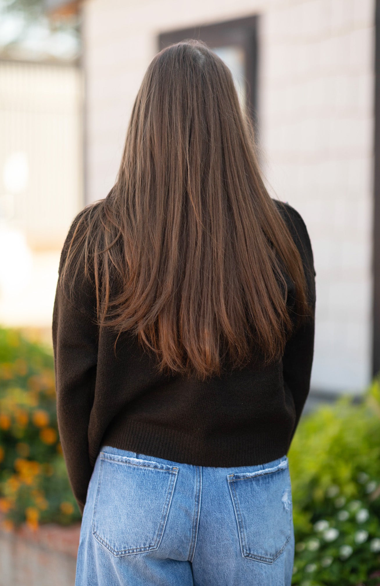 Brown Knitted Sweater