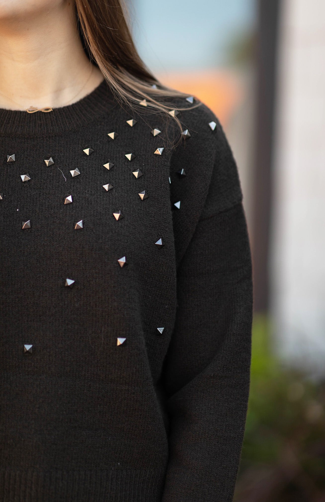 Brown Knitted Sweater