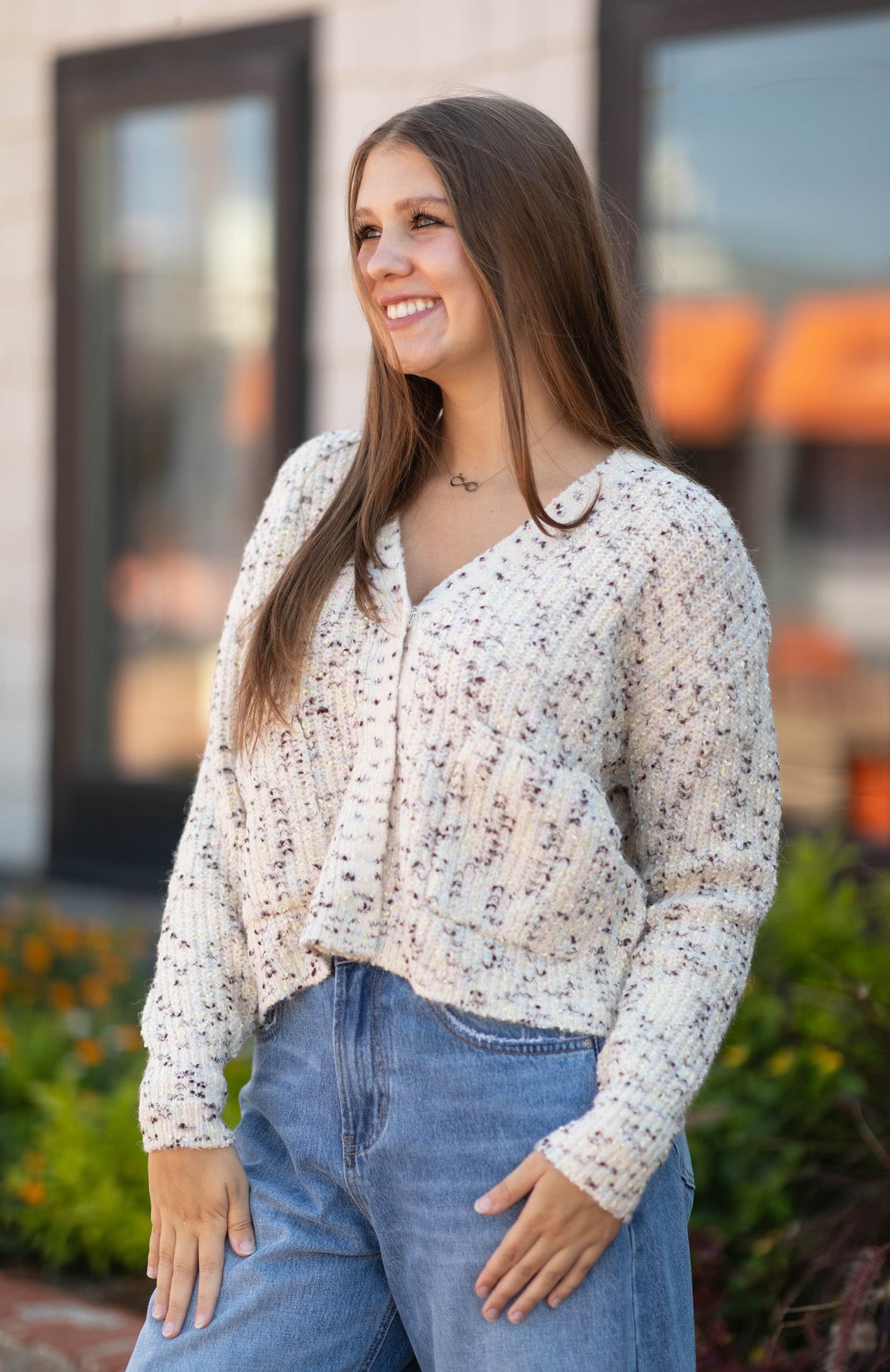 Nedi LS V-Neck Cardigan