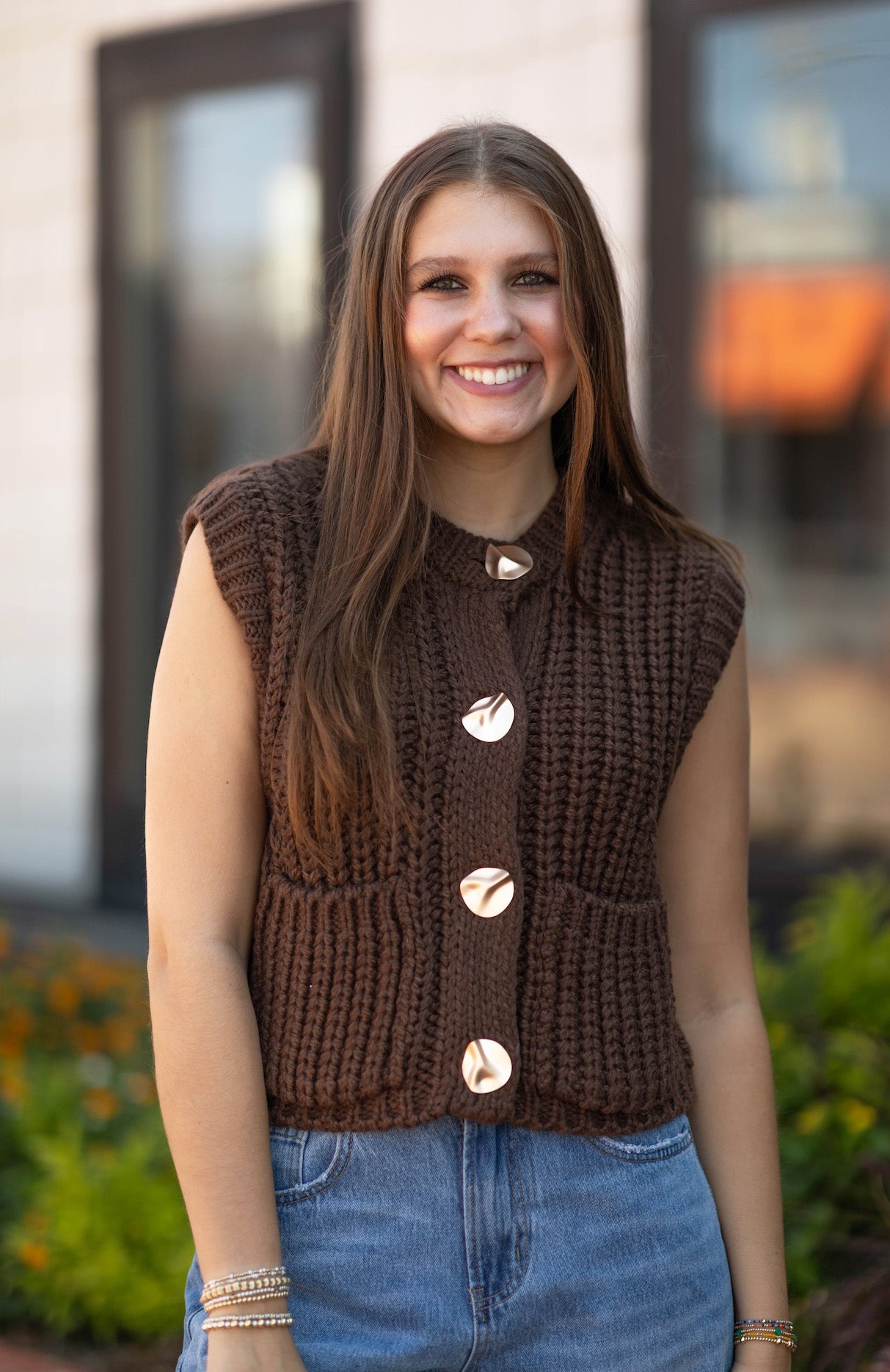 Chloe Brown Sweater