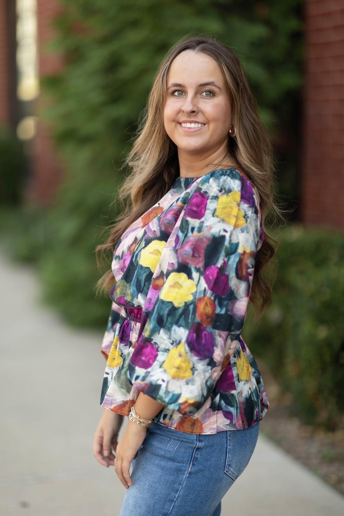 Esmarie Peplum Blouse