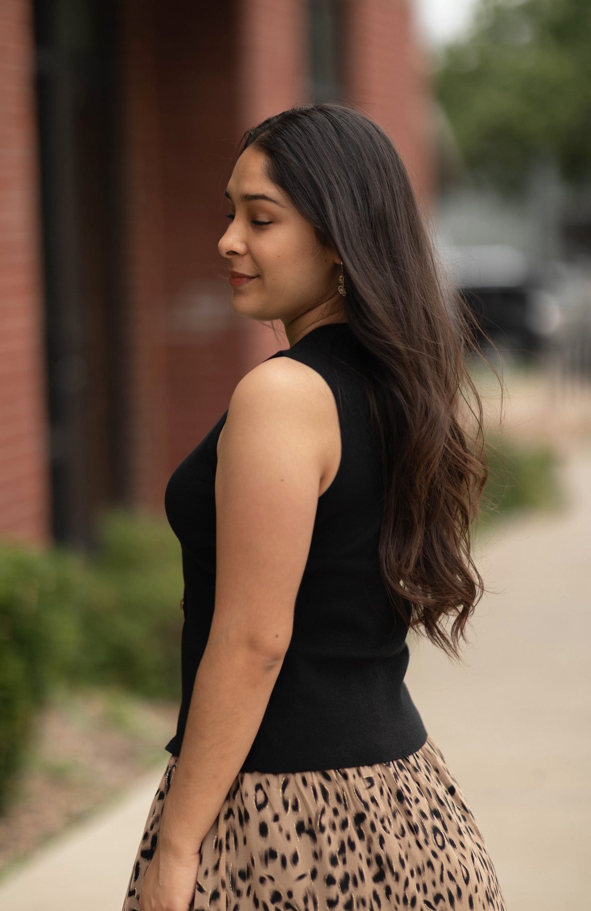 Blodwyn Sleeveless V-Neck Vest