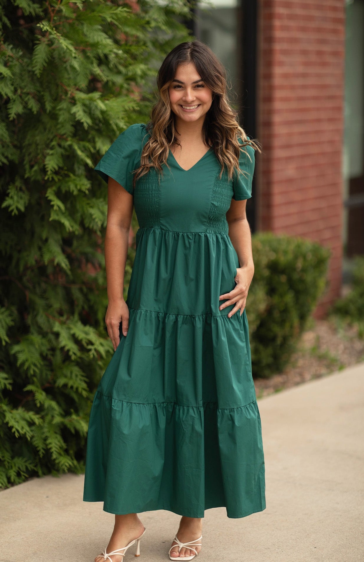 Perry Poplin Maxi Dress