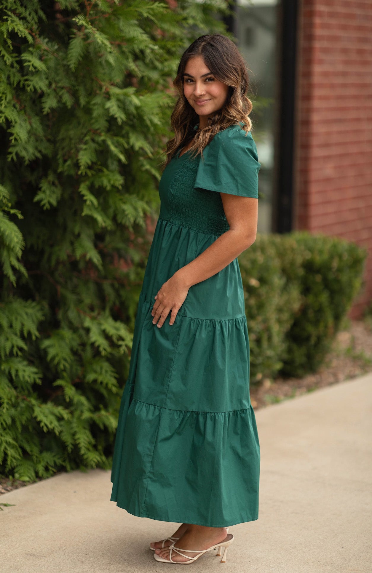 Perry Poplin Maxi Dress