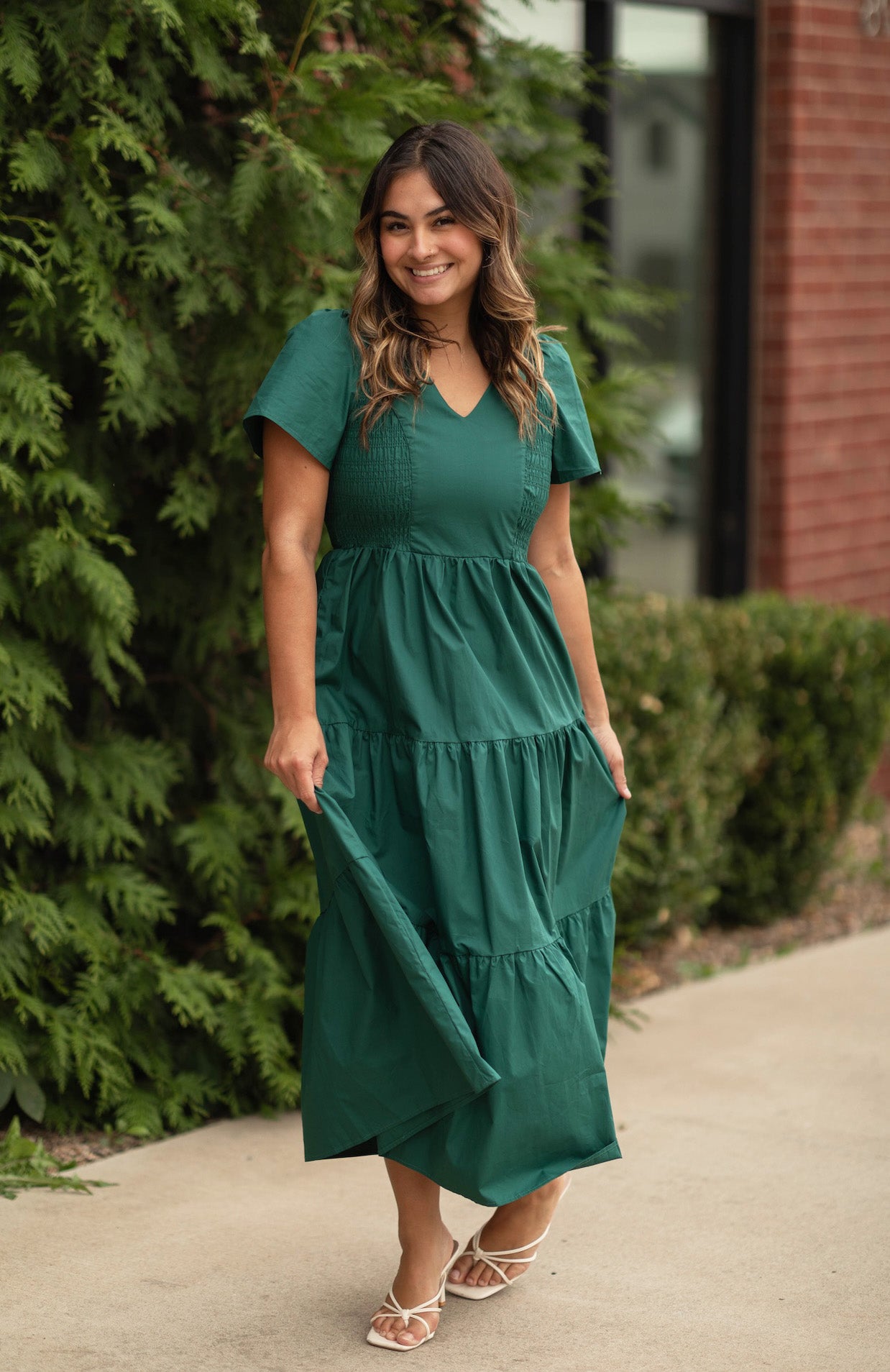 Perry Poplin Maxi Dress