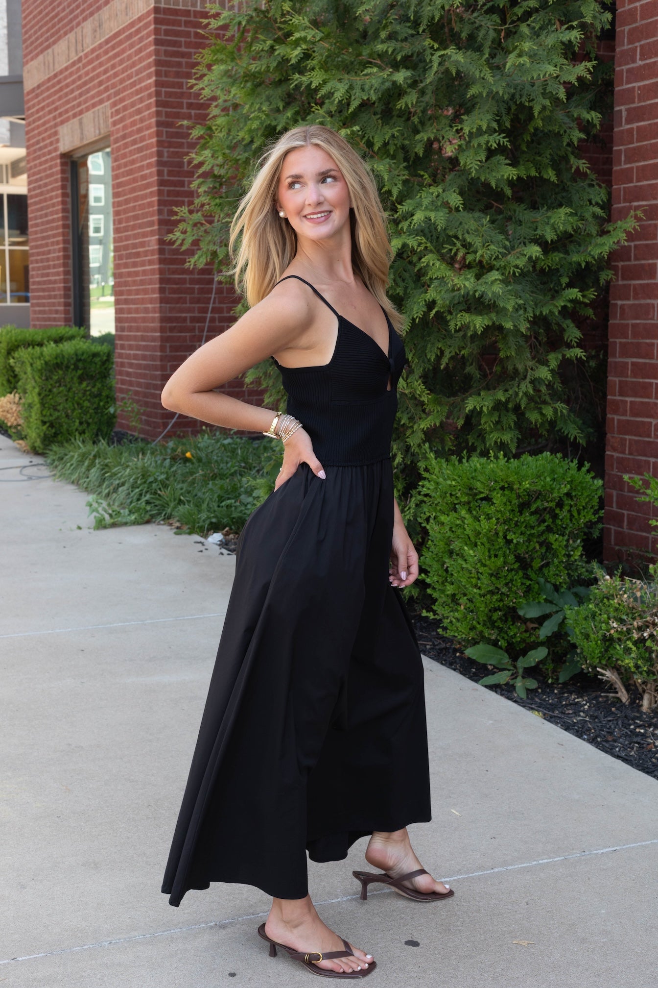 Petra Knot Front Dress