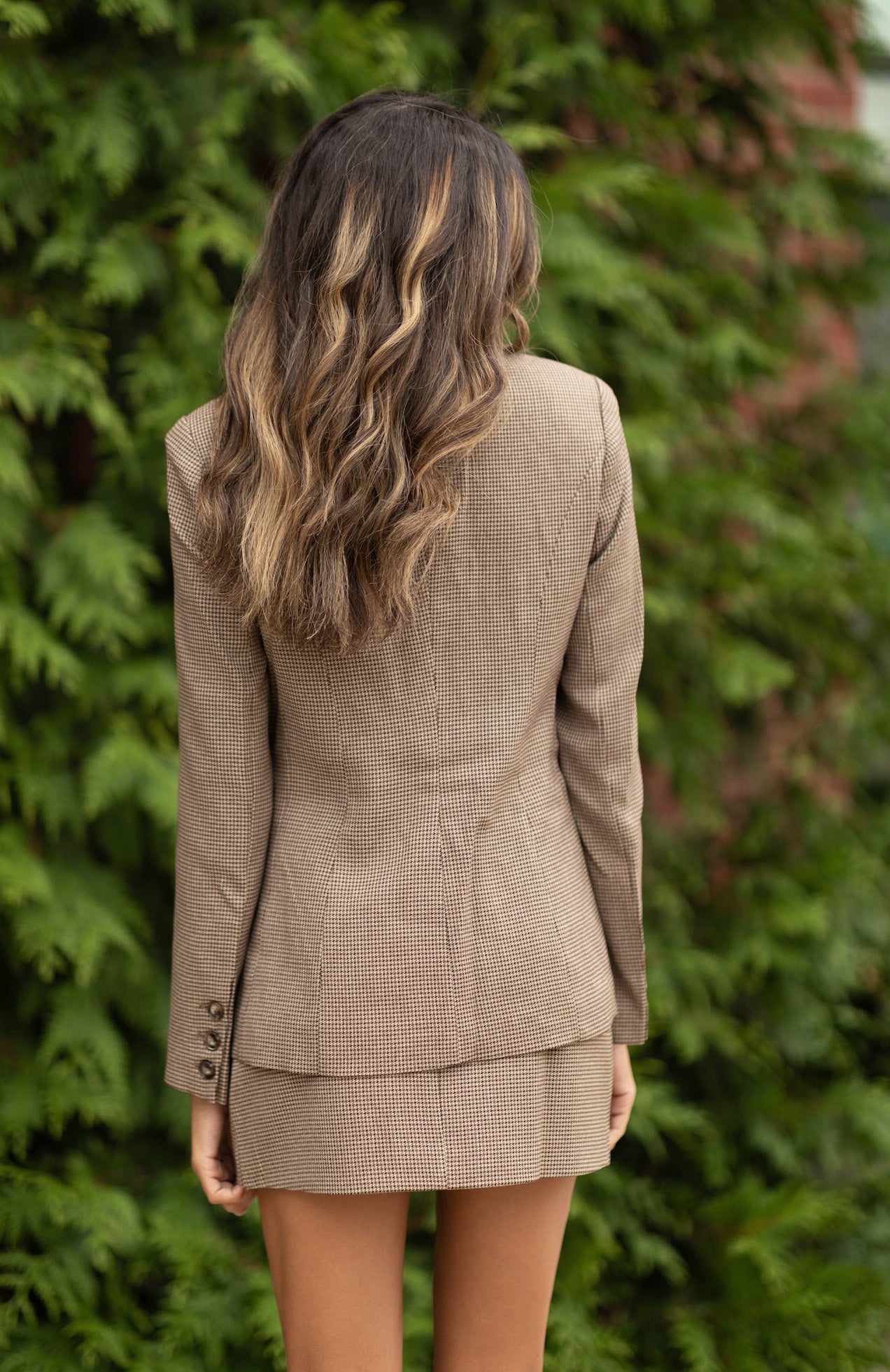 Laudine Houndstooth Blazer