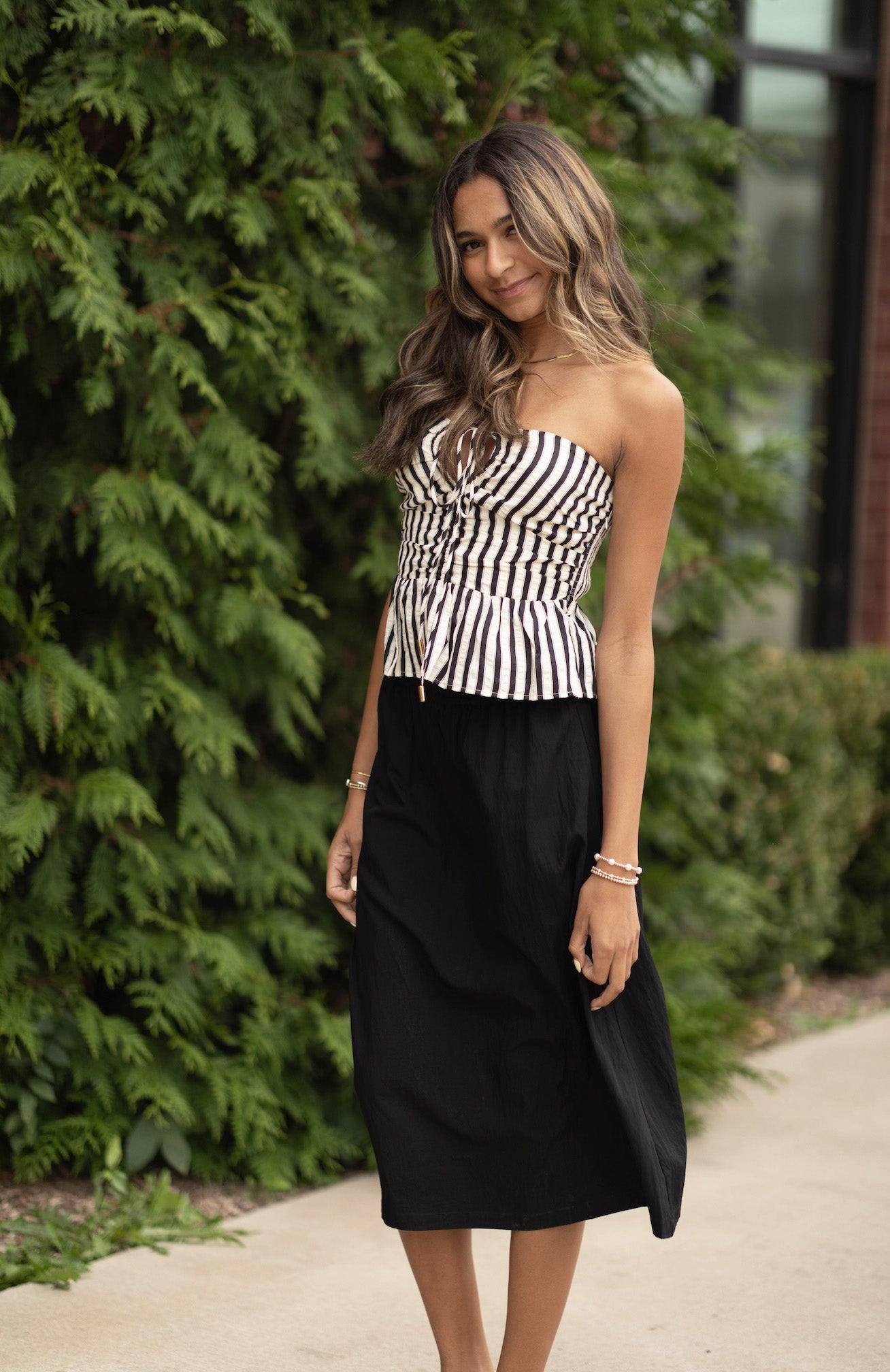 Black Beauty Midi Skirt