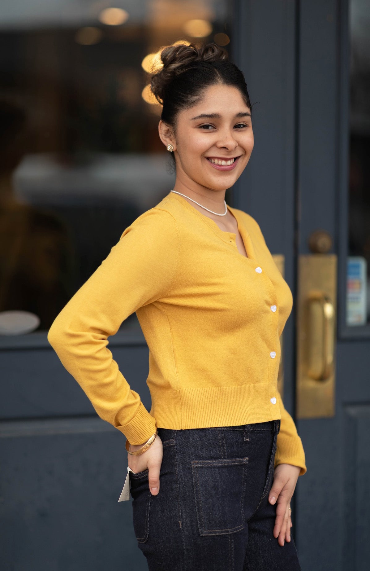 Ladies Knitted Cardigan