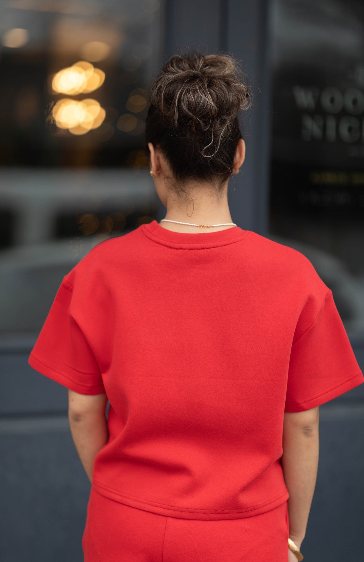 Tess Cotton Soft Knit SS Top