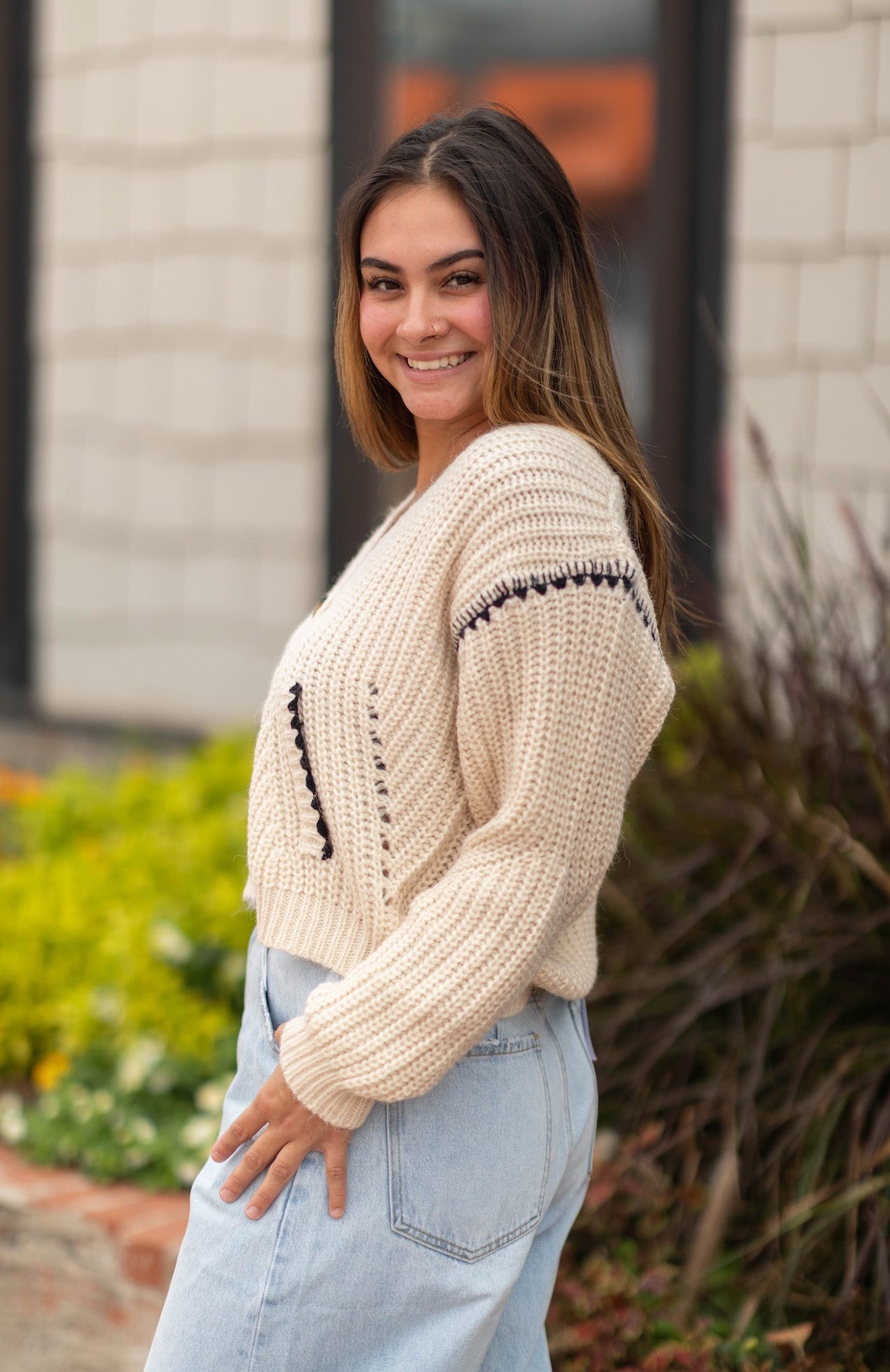 Vicencia LS V-Neck Cardigan