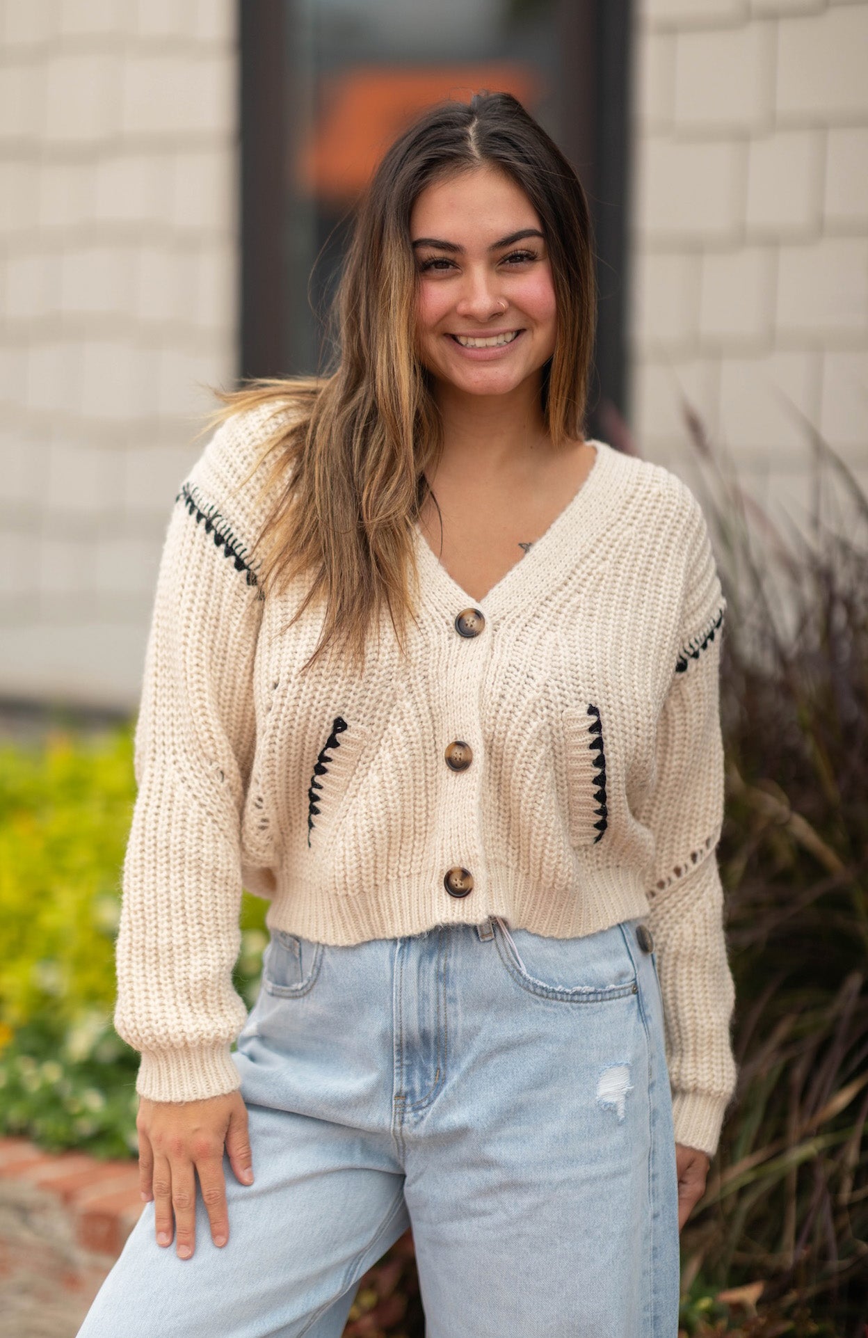 Vicencia LS V-Neck Cardigan