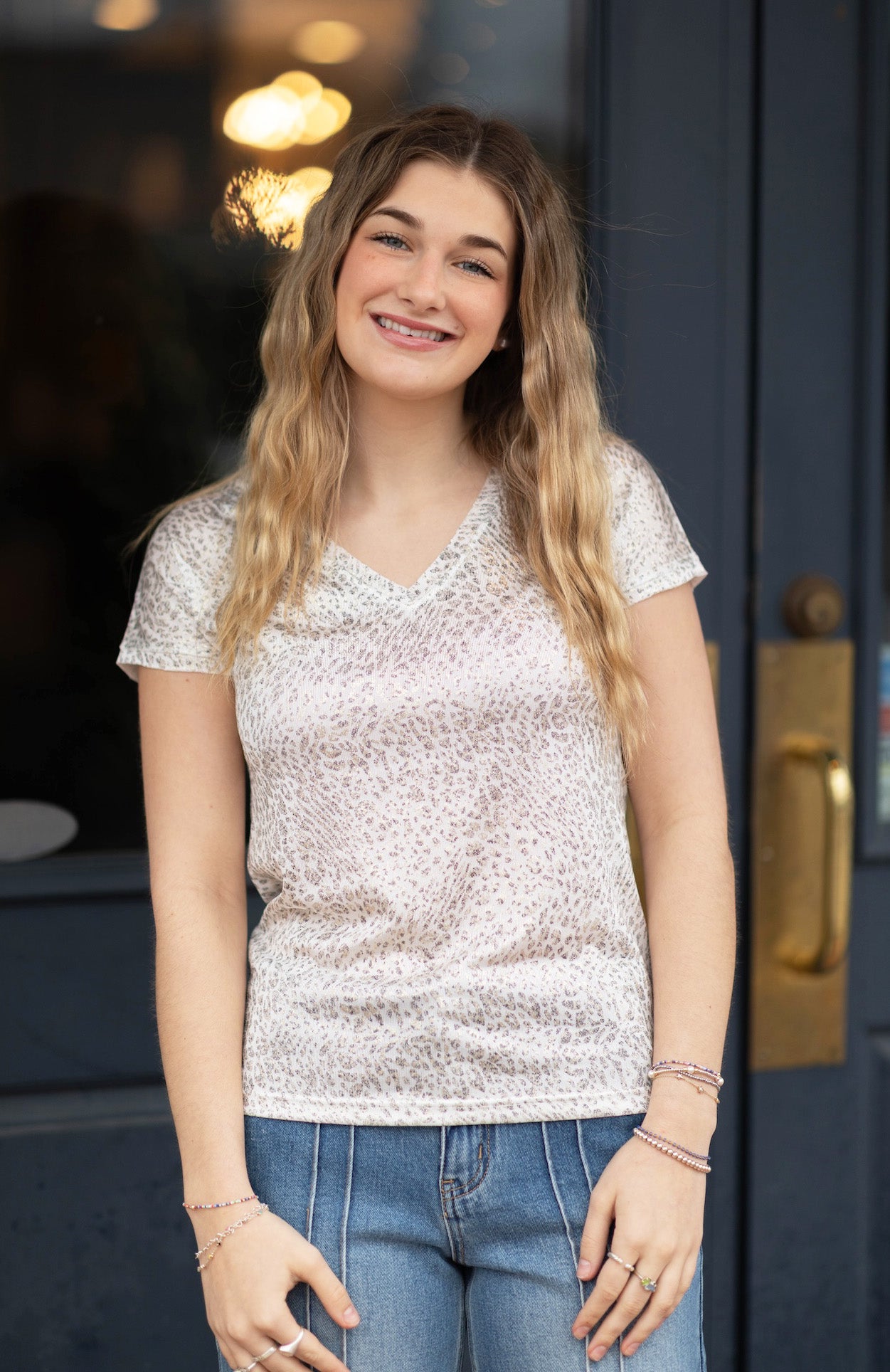 Natalie Knitted Tee