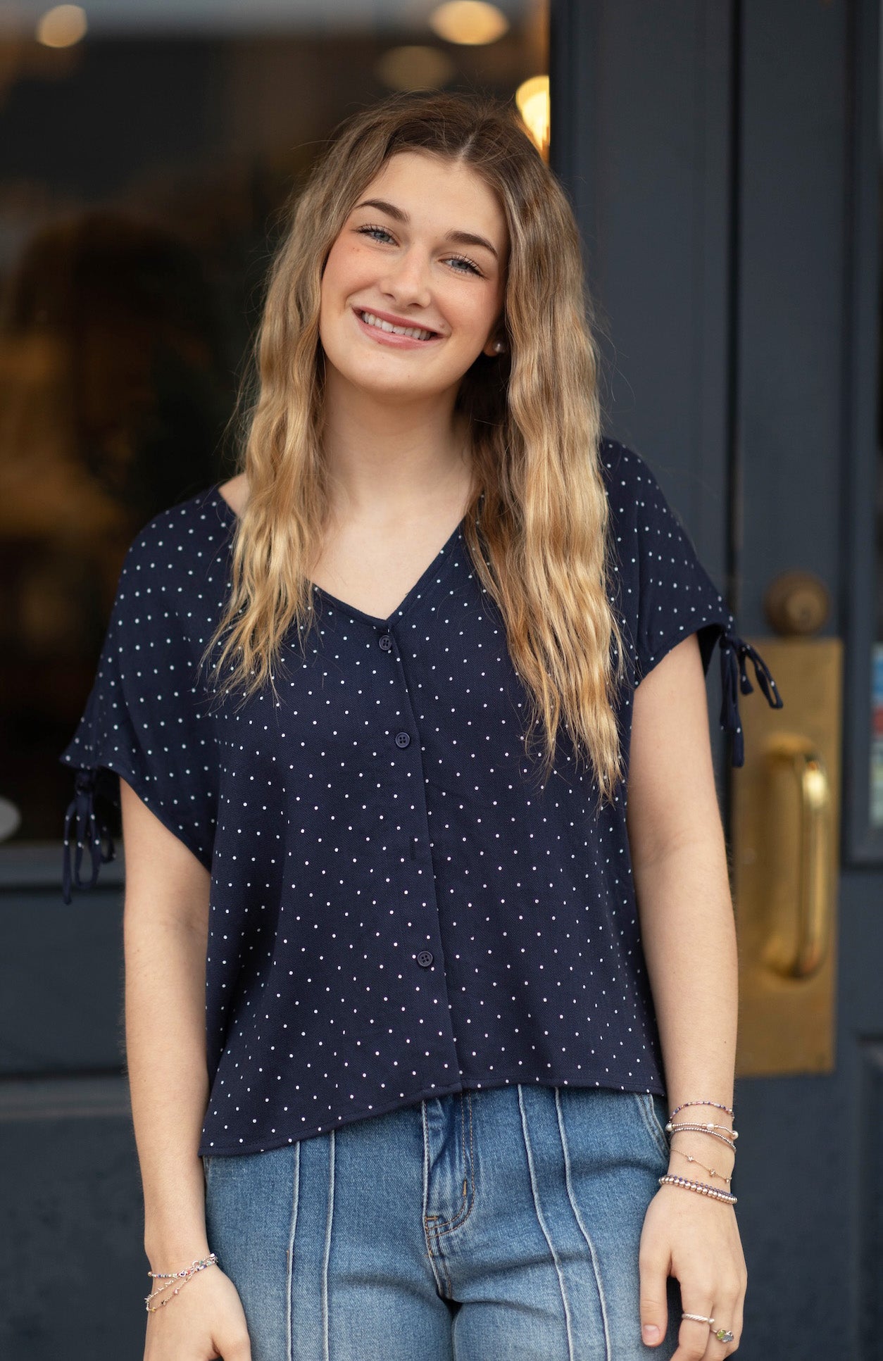 Wyatt Woven Top
