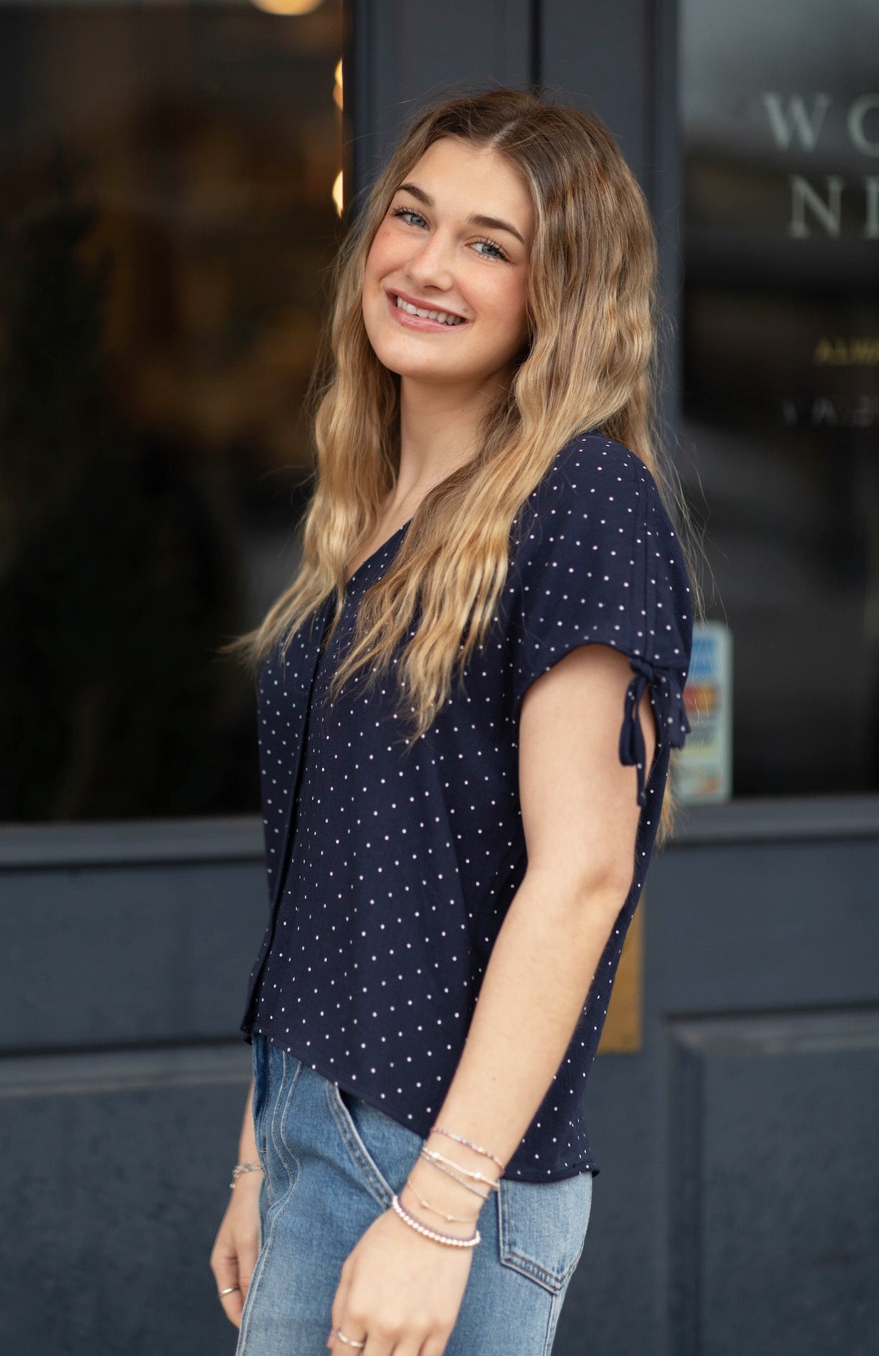 Wyatt Woven Top