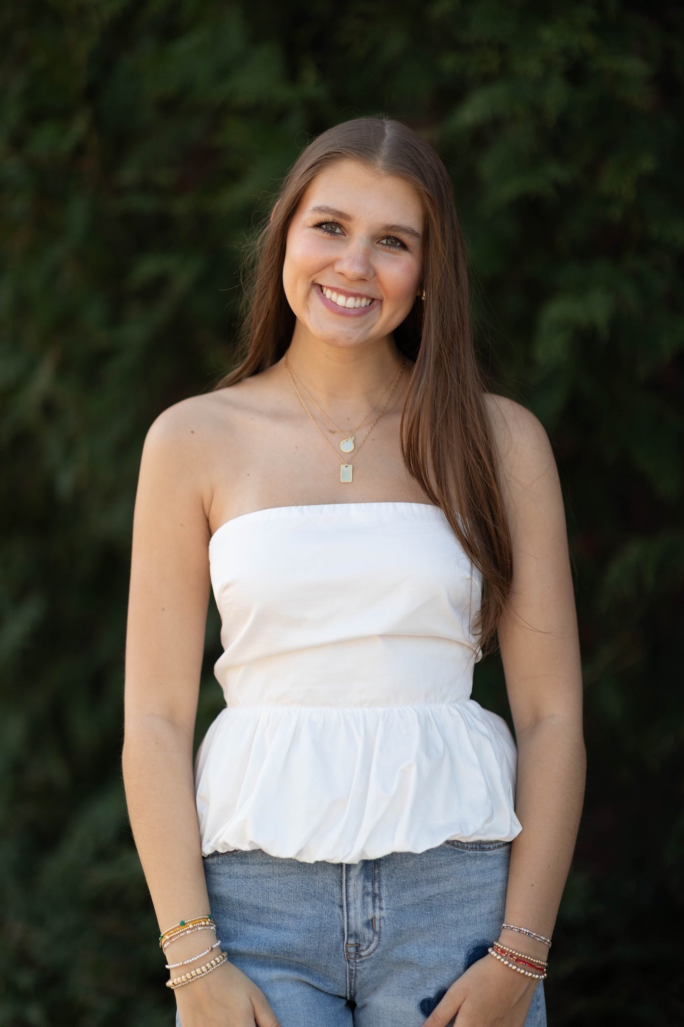 Ariana Strapless Top
