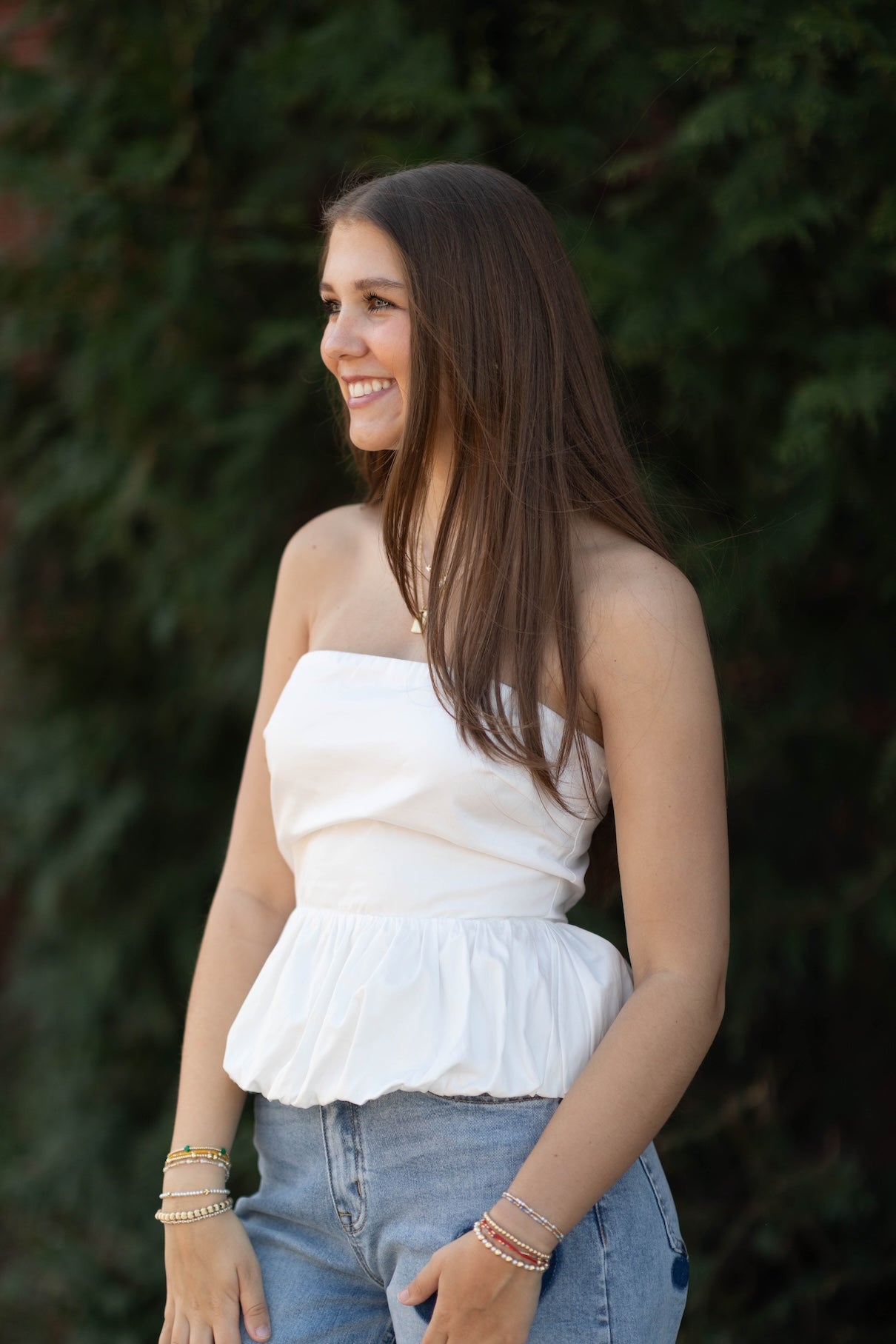 Ariana Strapless Top
