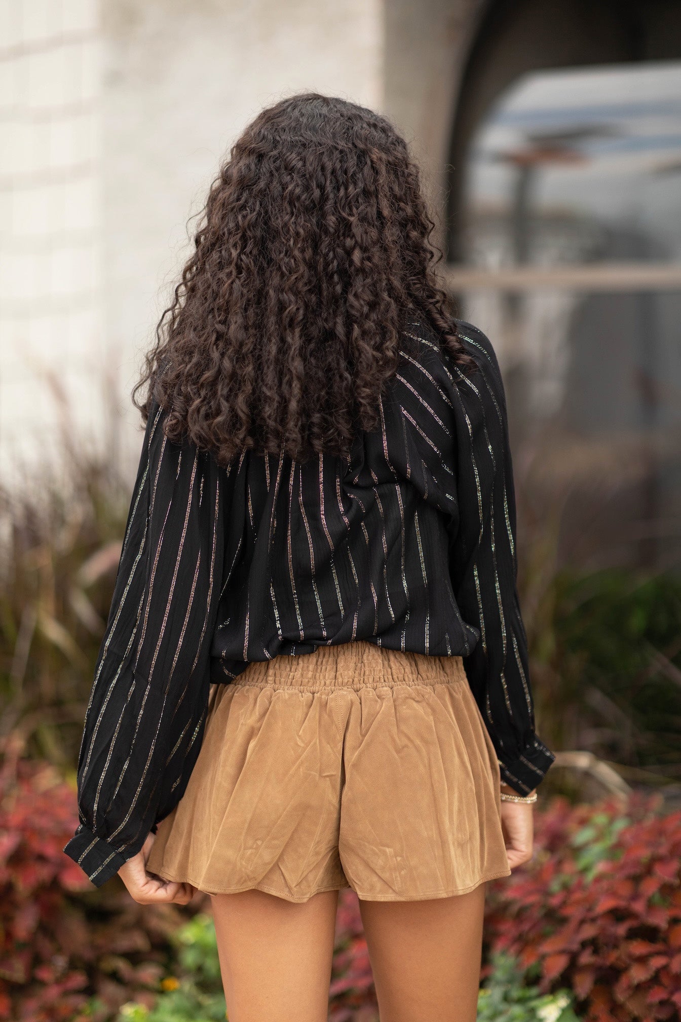 Midnight Stripe Blouse