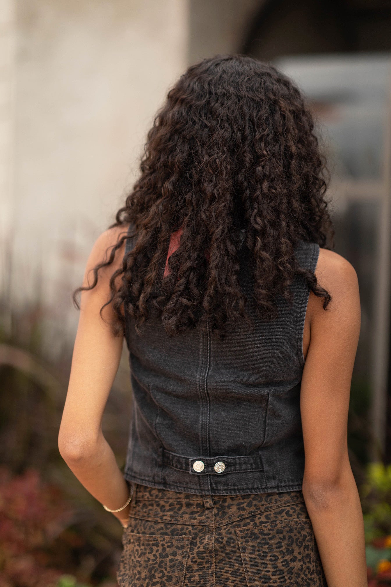 Raven Denim Vest