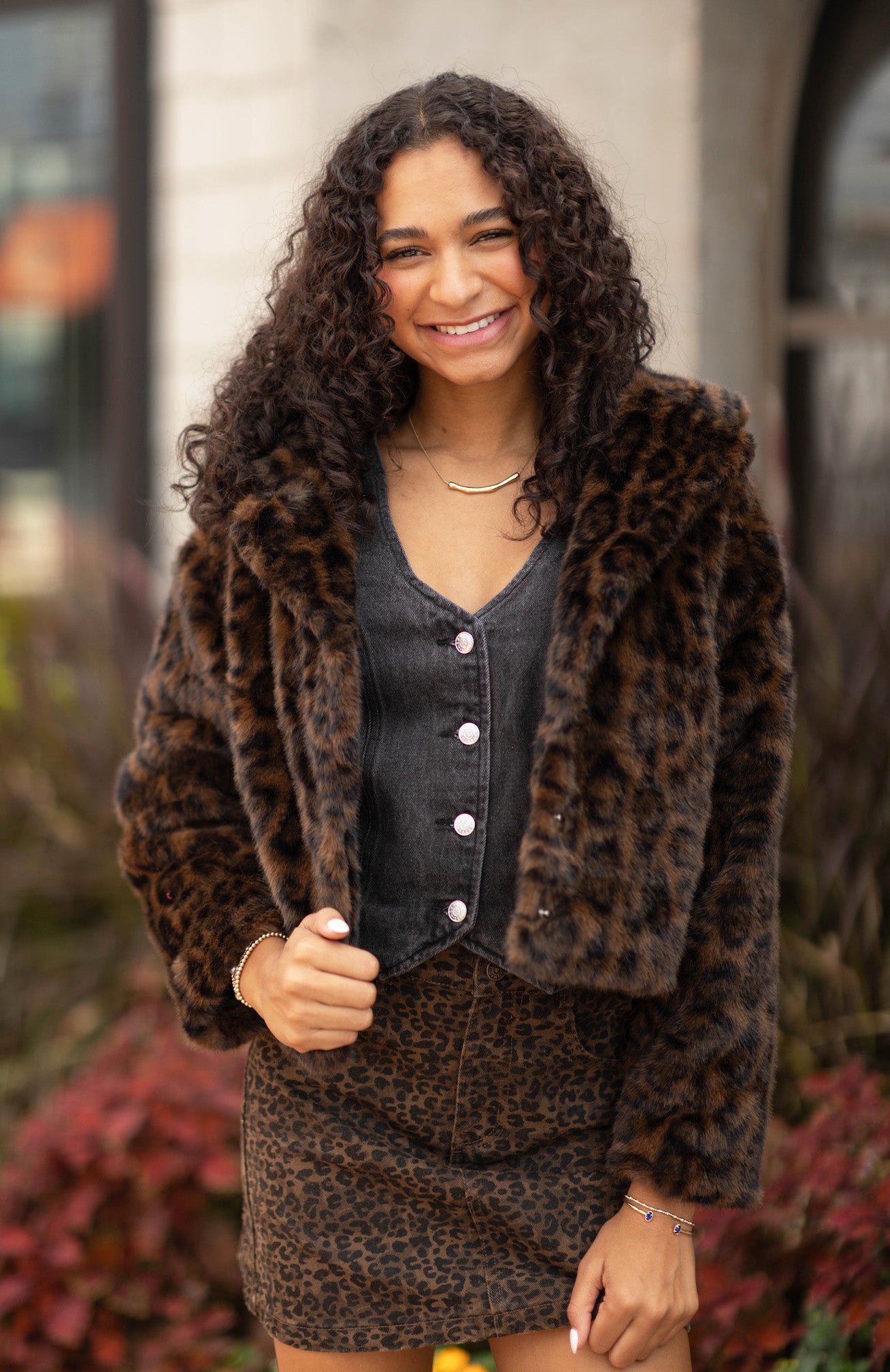 Wild Luxe Faux Fur Jacket
