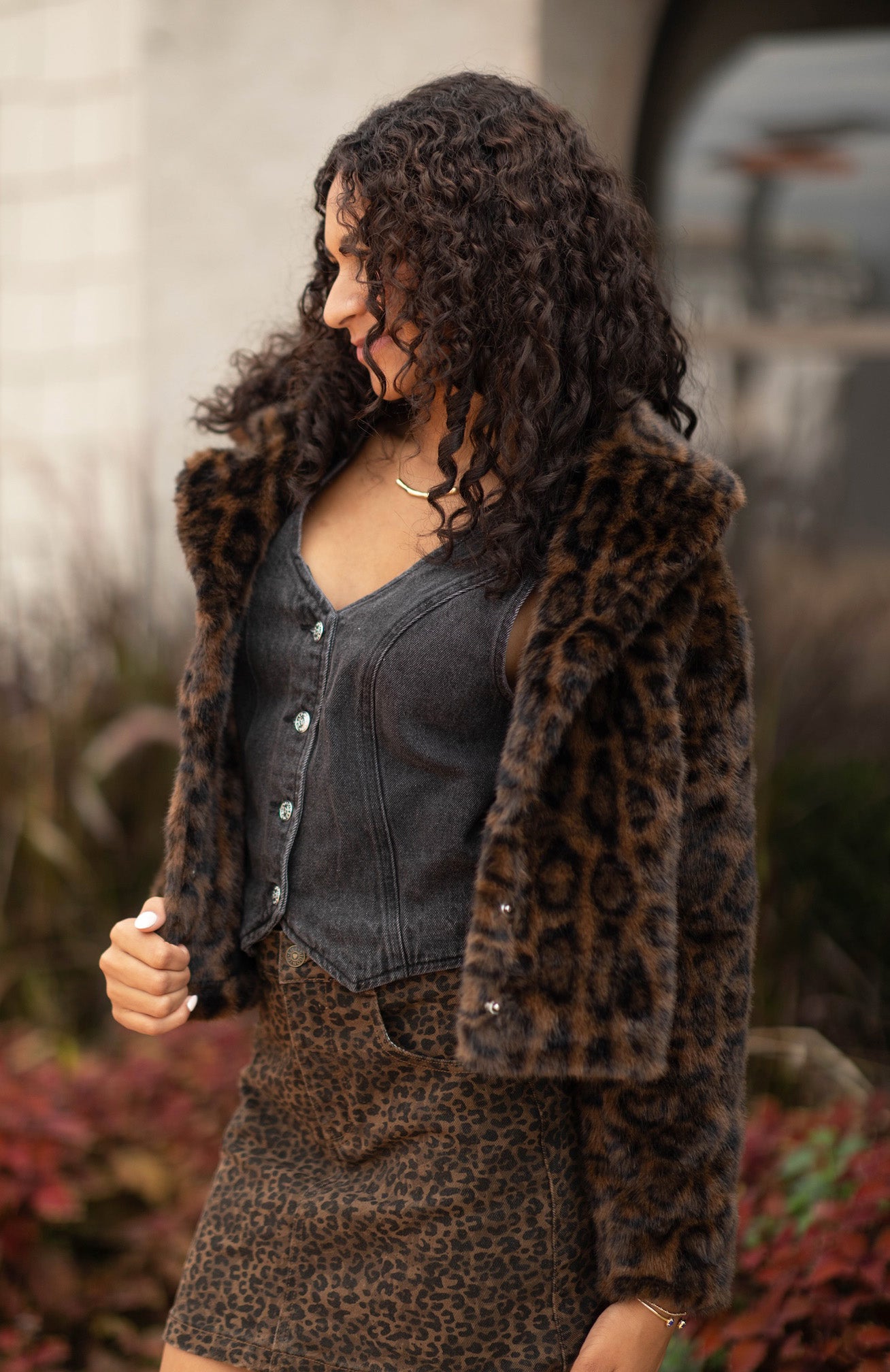 Wild Luxe Faux Fur Jacket