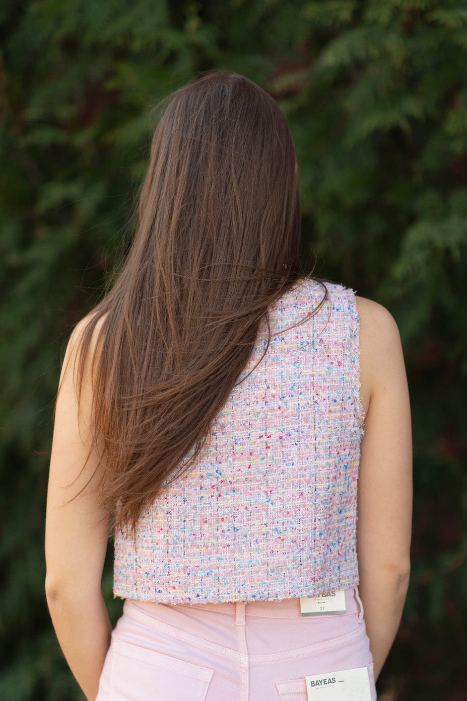 Lisa Cropped Vest Top