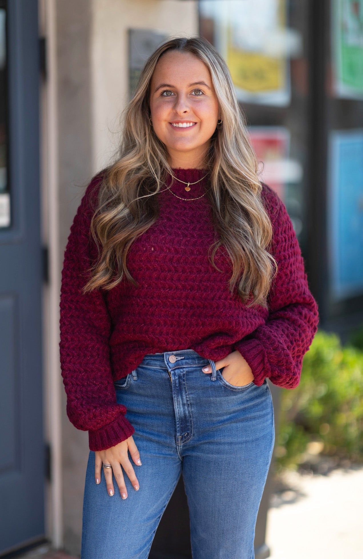 Knit Crop Sweater