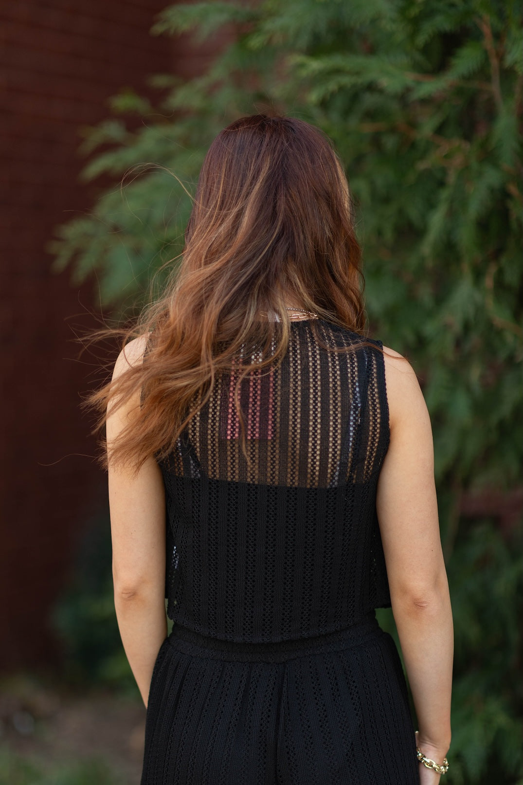Ellie Knitted Sleeveless Cardigan