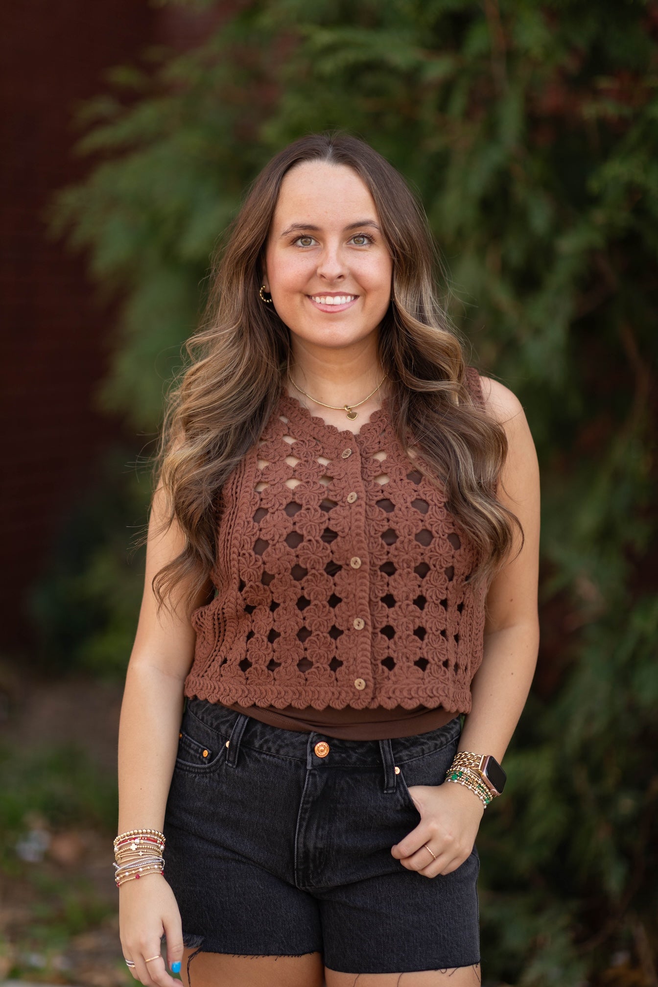 Stephie Sleeveless V Neck Cardigan