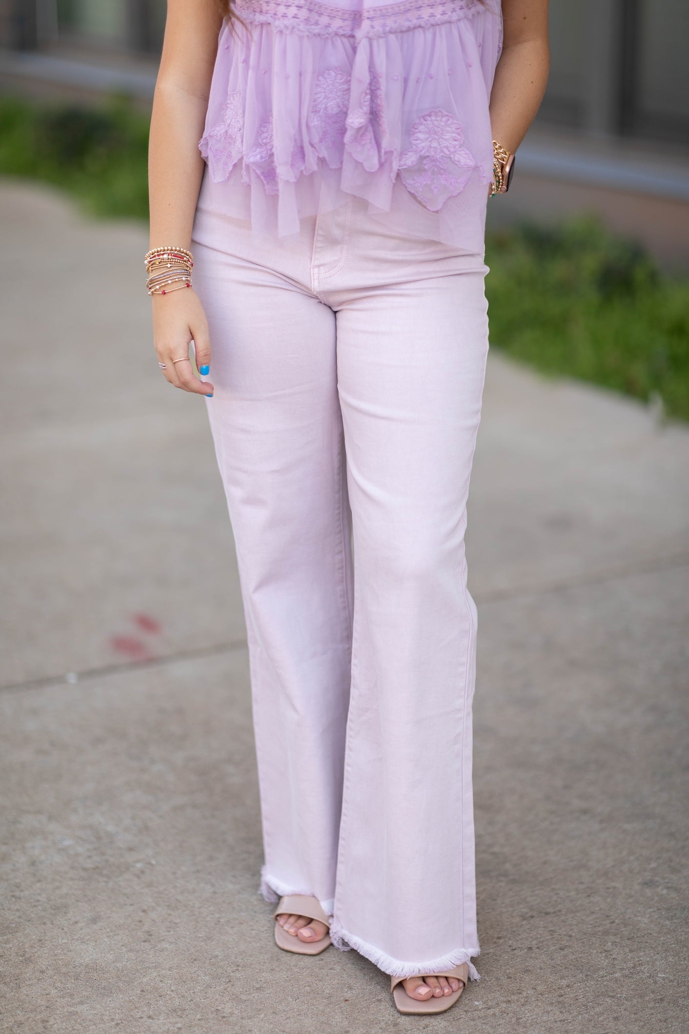 Stella High Rise Wide Leg Jeans