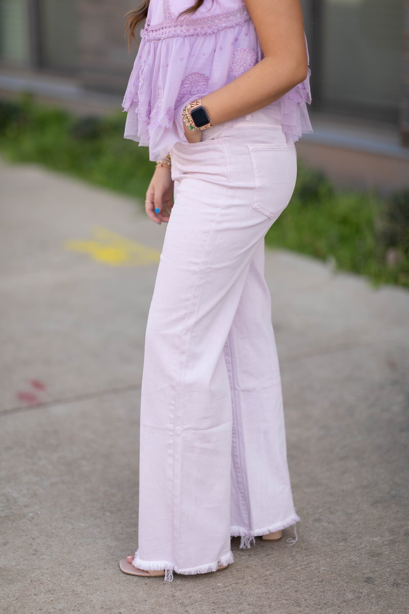 Stella High Rise Wide Leg Jeans