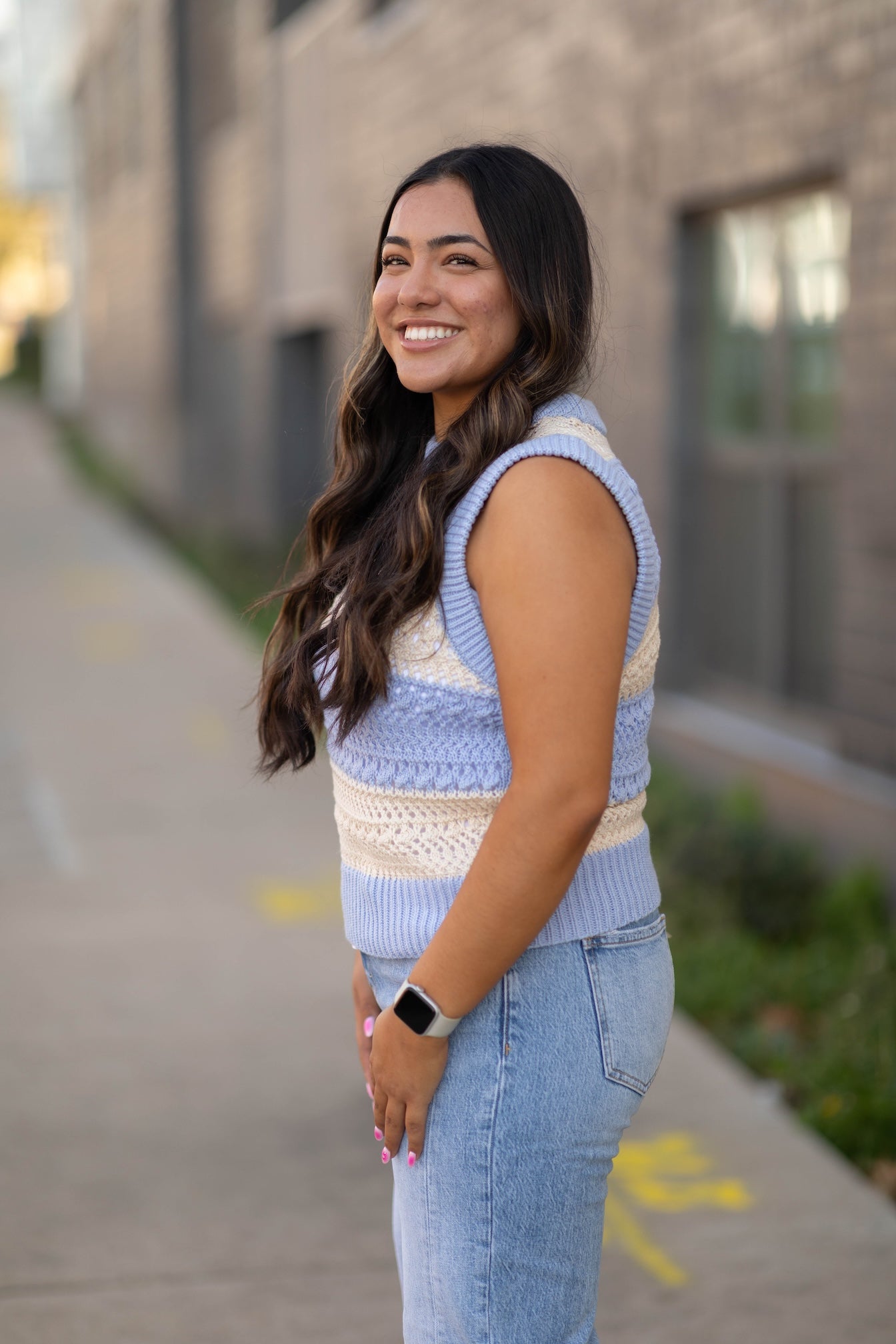 Abigail Sleeveless Crew Neck