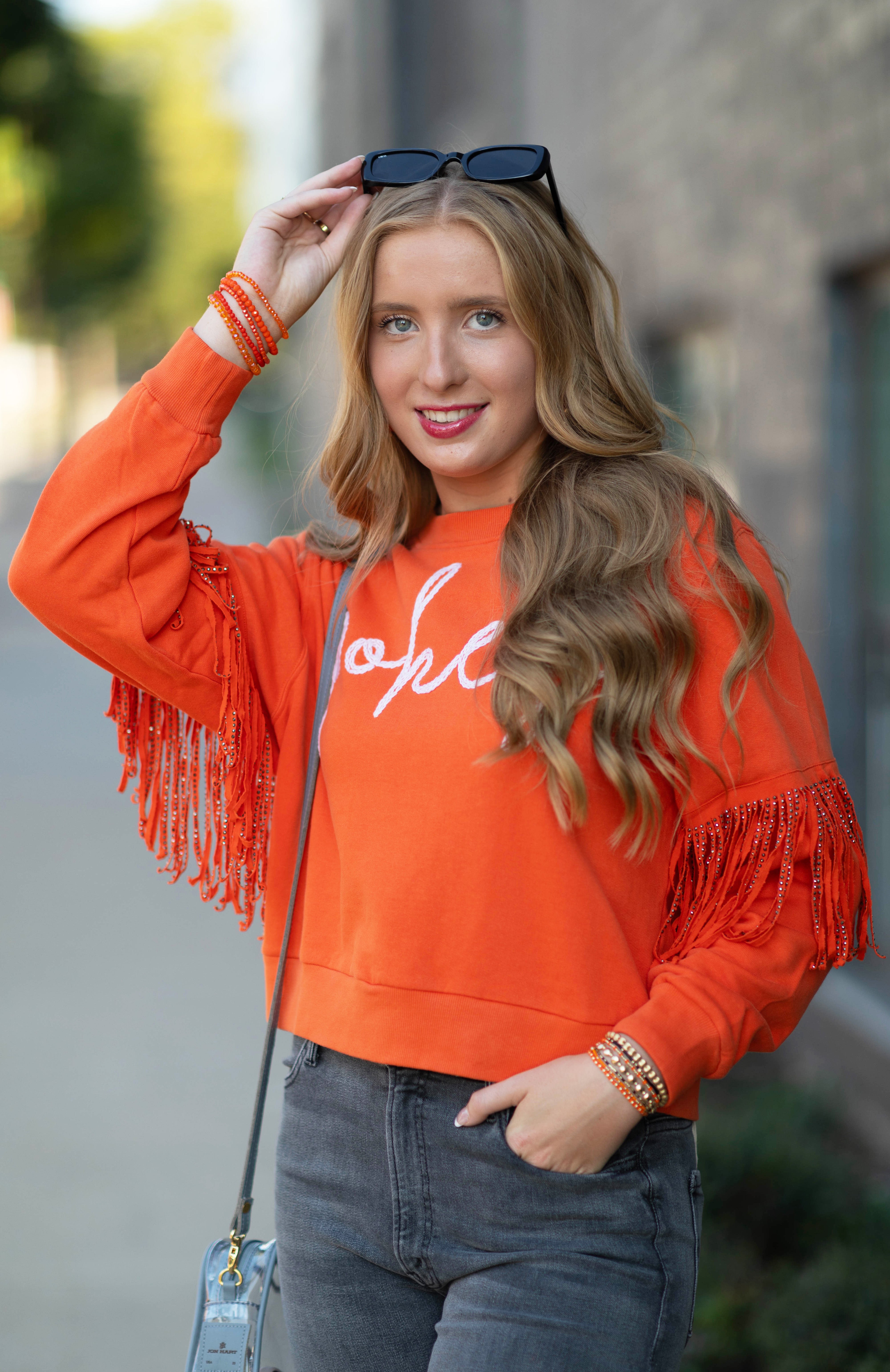 The Pokes Fringe Sweatshirt