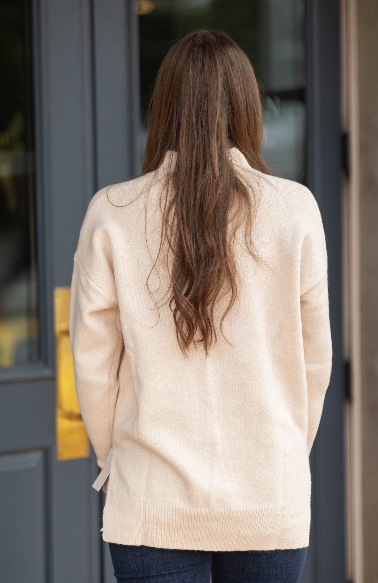 Marled Tunic Sweater