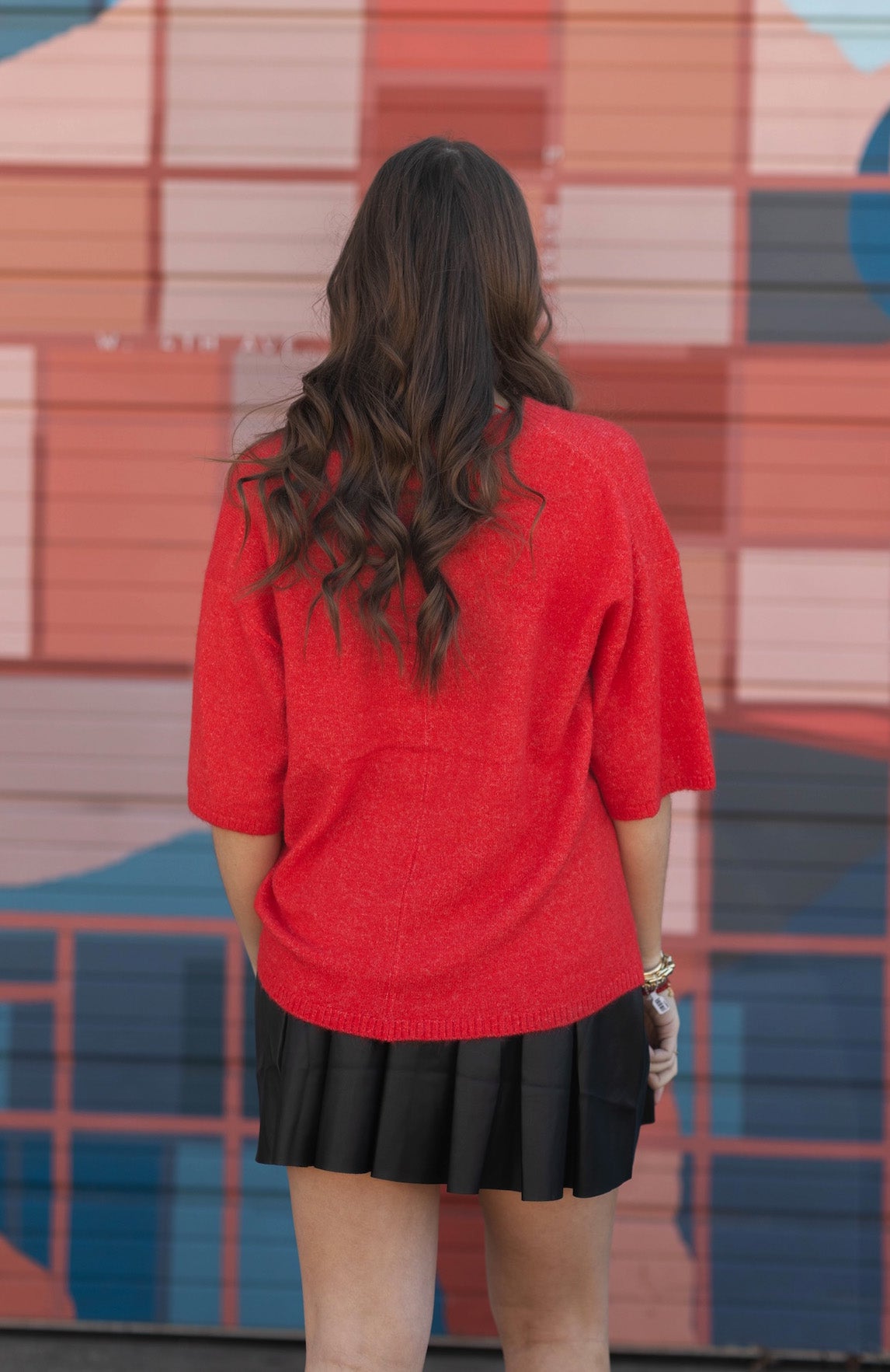 Celine Pleated Mini Skirt