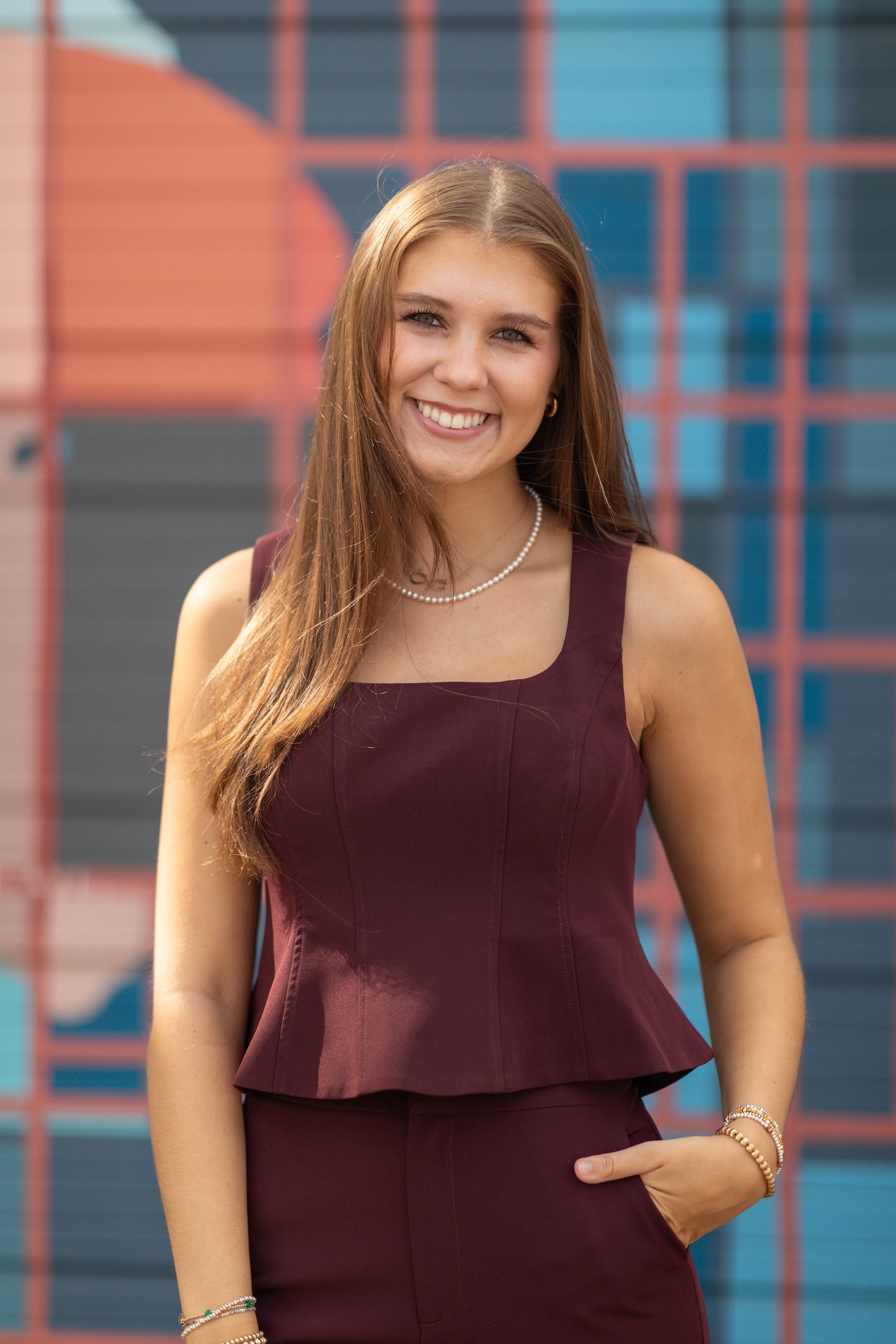 LEANNE PEPLUM TOP