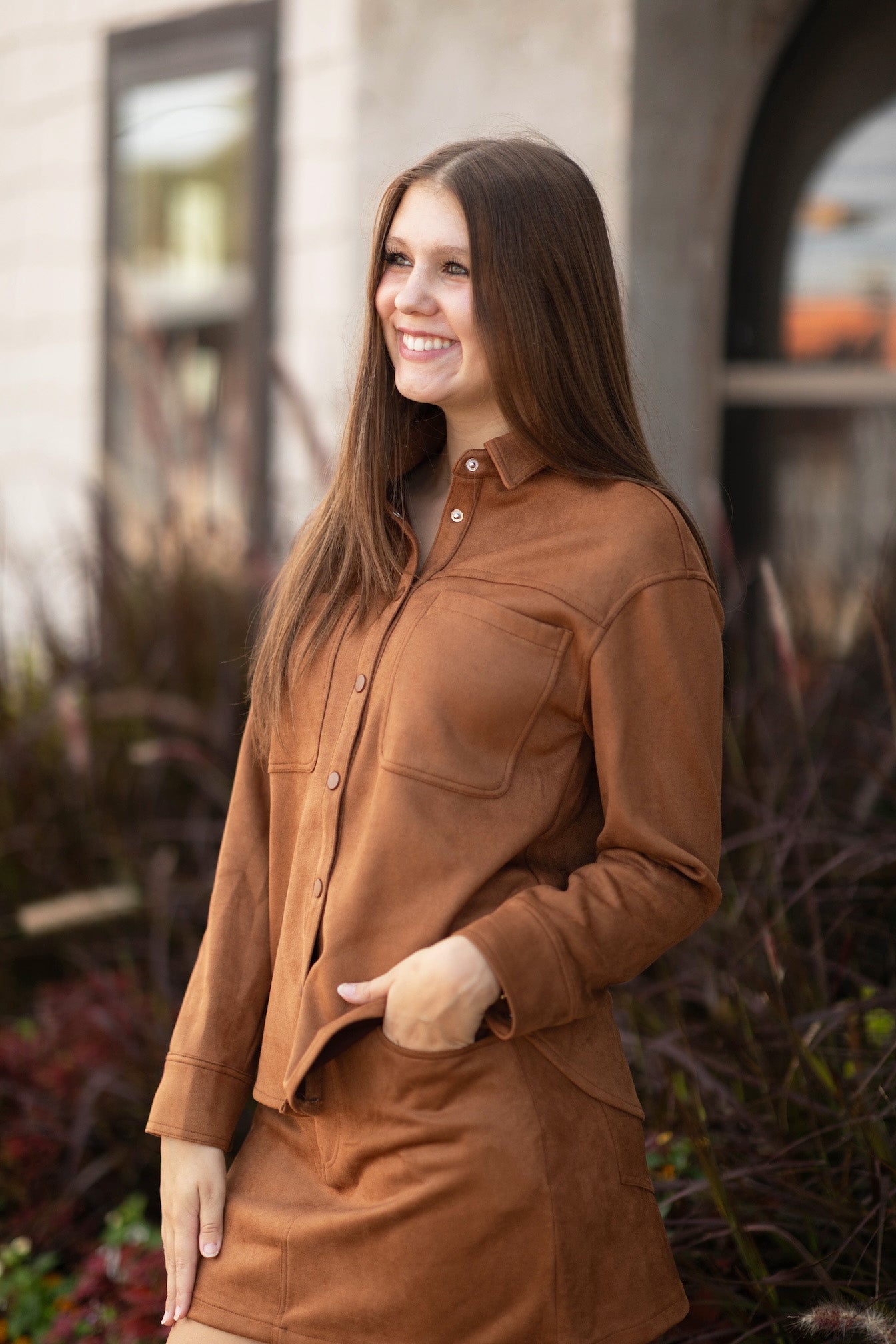 Alisha LS Button Up Shirt