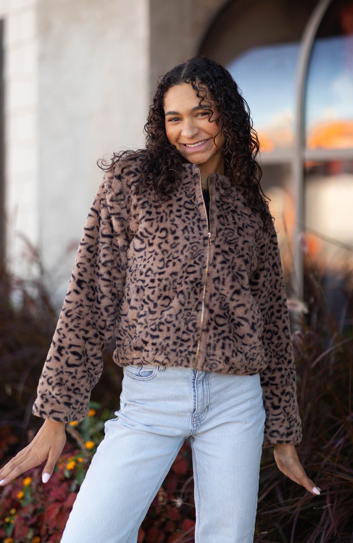 Mica Faux Fur Jacket