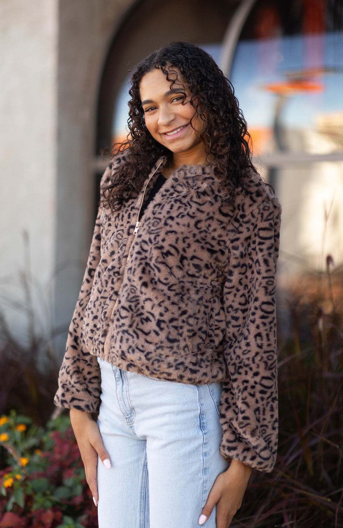 Mica Faux Fur Jacket