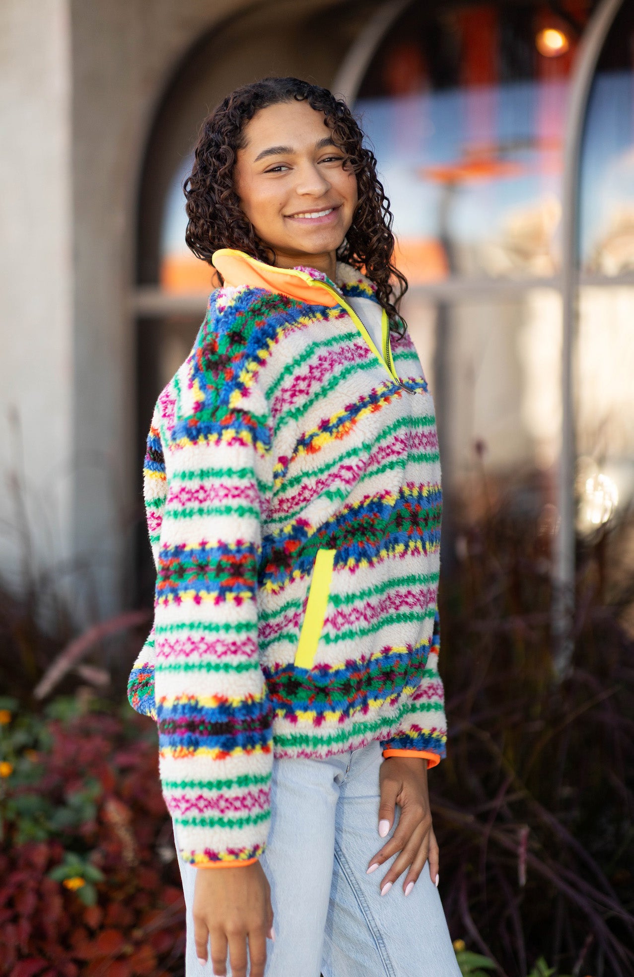 Alta Sherpa 1/2 Snap Front Pullover