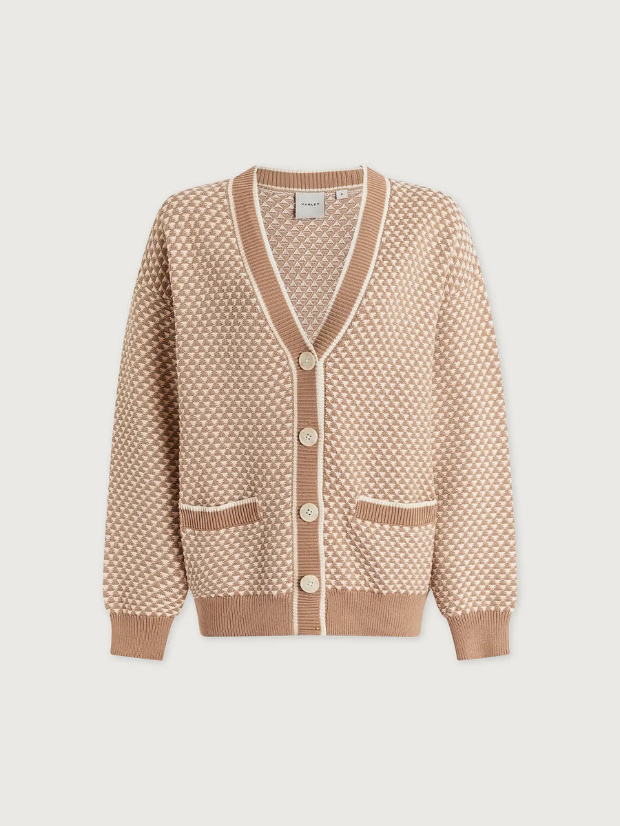 Tarran Stitch Knit Cardigan