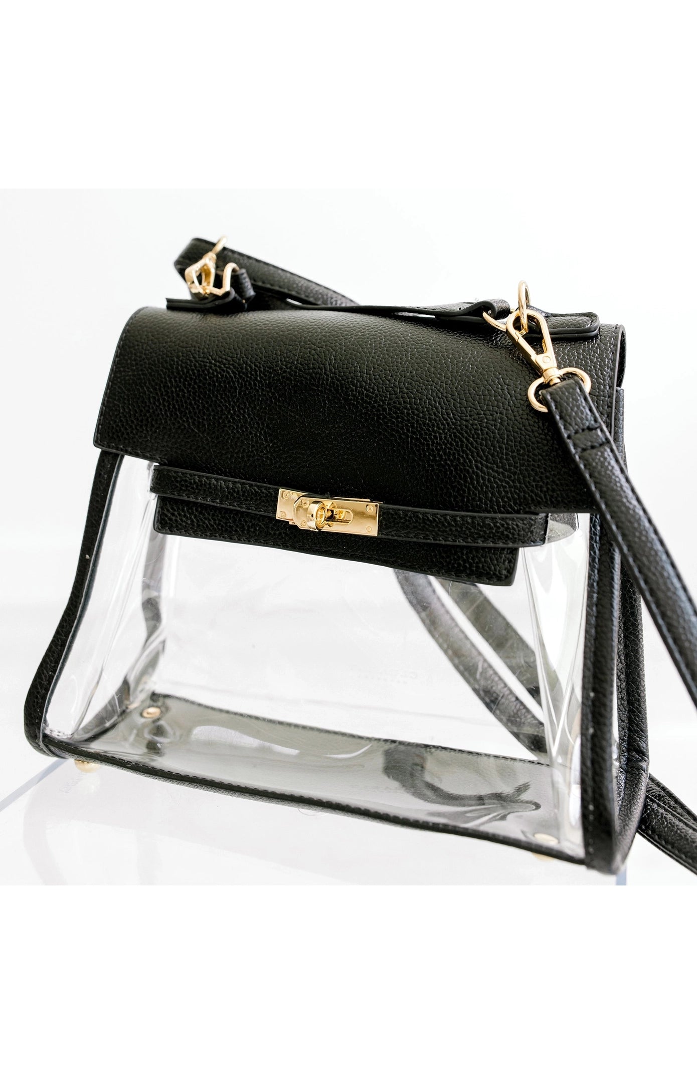 The Susan Clear Stadium Bag in Black