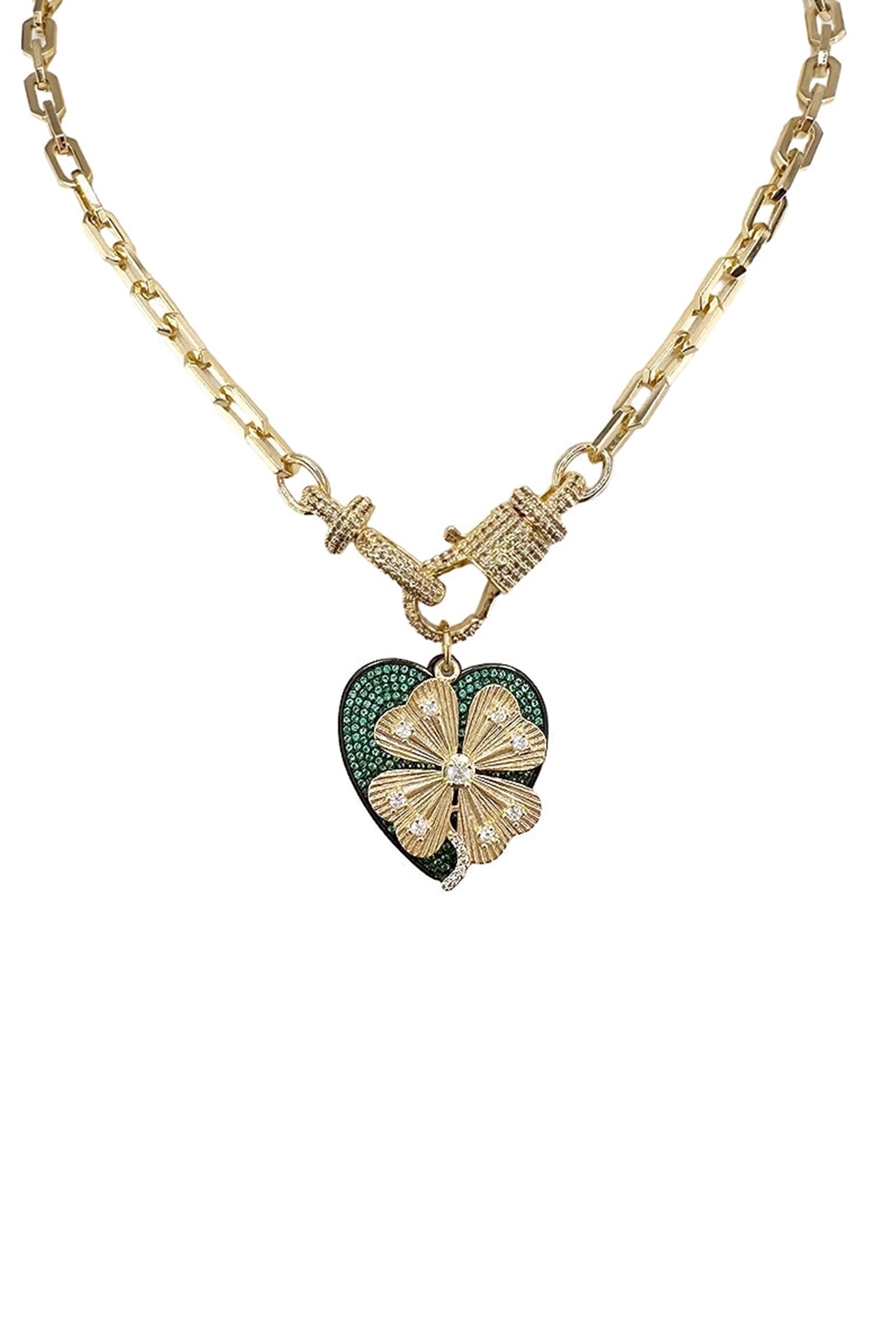 Elaine Lucky Charm Necklace