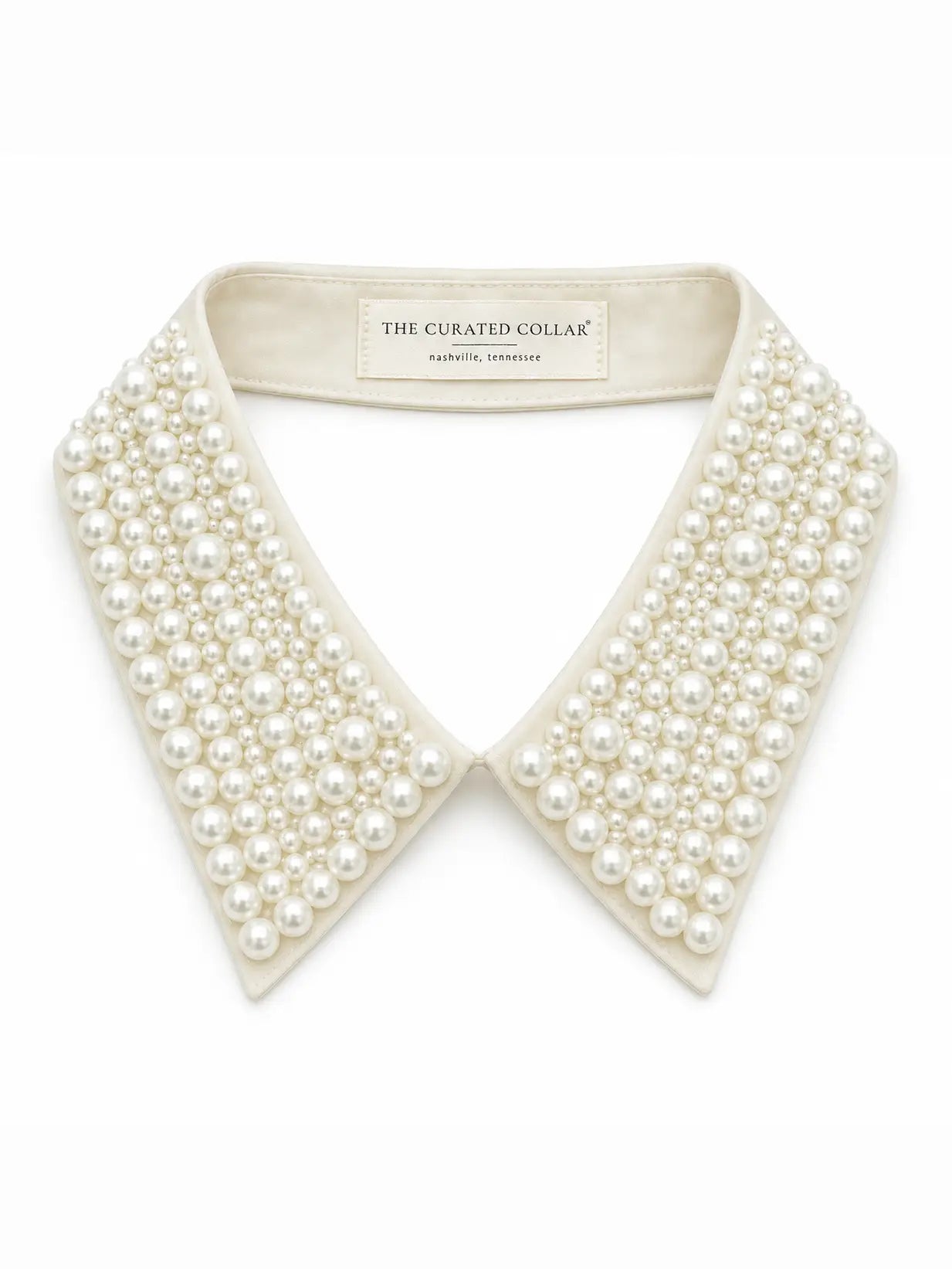 Dolly Ivory Pearl-Embellished Detachable Collar